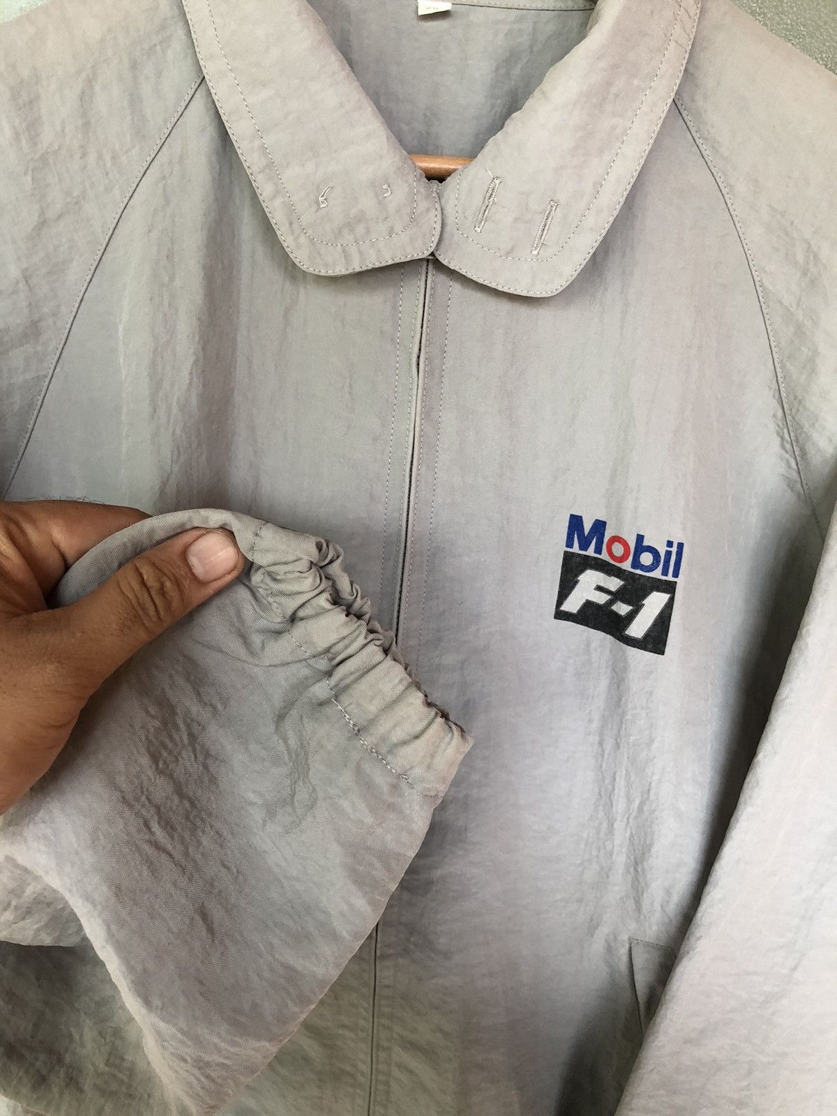 Formula 1 × Japanese Brand × Vintage Vintage Racing Mobil F-1 Light Jacket Size US L / EU 52-54 / 3 - 5 Thumbnail