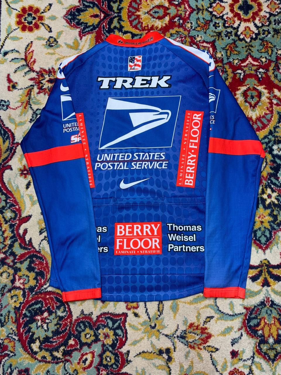 Nike Vintage Nike USPS Cycling Lance Armstrong 2000s Size US M / EU 48-50 / 2 - 2 Thumbnail