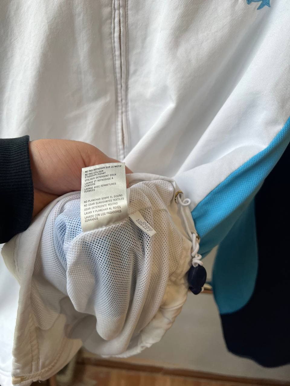 Adidas 2002/03 OLYMPIQUE MARSEILLE TRAINING SOCCER TRACK JACKET XL Size US XL / EU 56 / 4 - 14 Thumbnail
