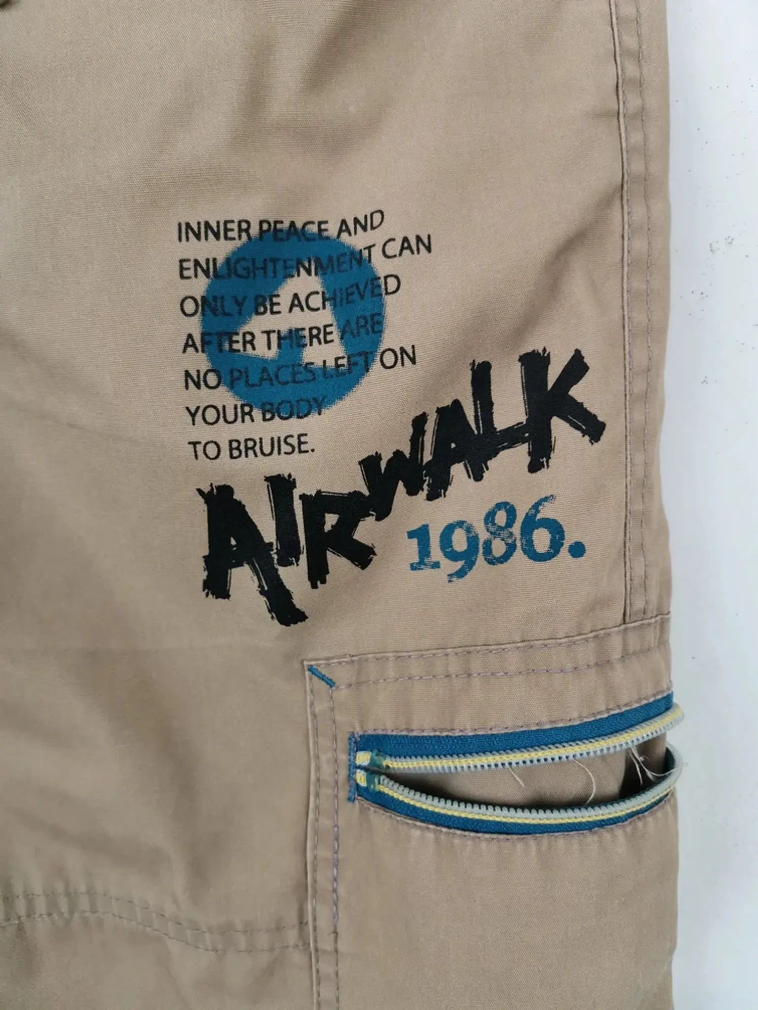 Airwalk Rare!!! Airwalk 1986 Tactical Cargo Multipocket Pants Size US 36 / EU 52 - 11 Thumbnail
