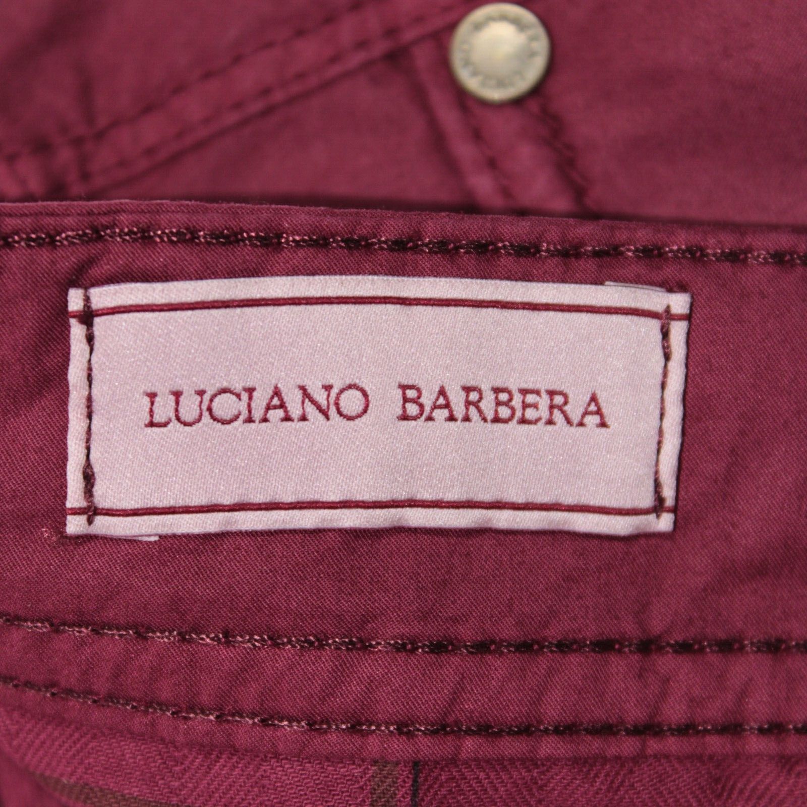 Luciano Barbera Luciano Barbera New with tags Chino Size 32 US In Red Size US 32 / EU 48 - 8 Thumbnail