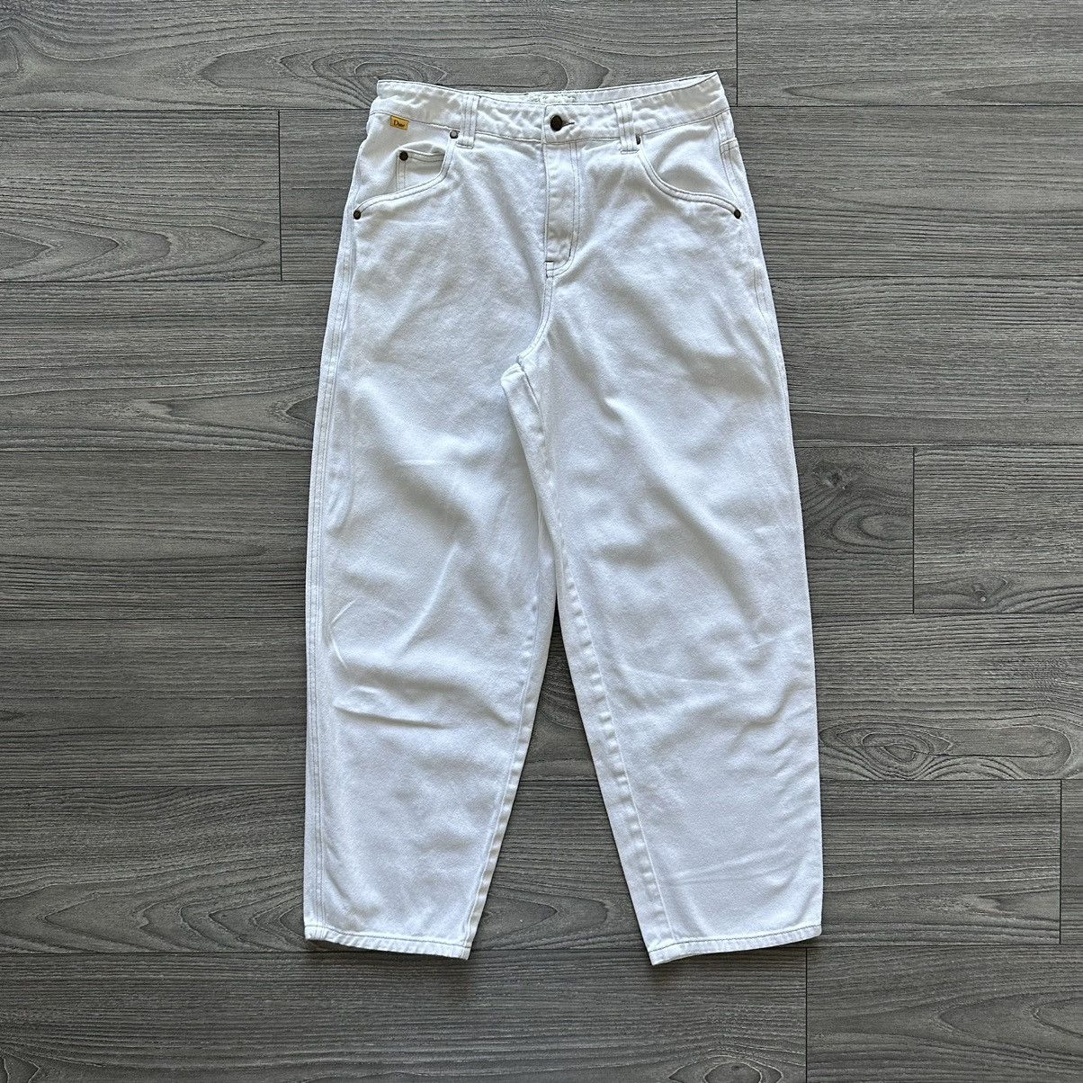 Dime Dime White Baggy Jeans | Grailed