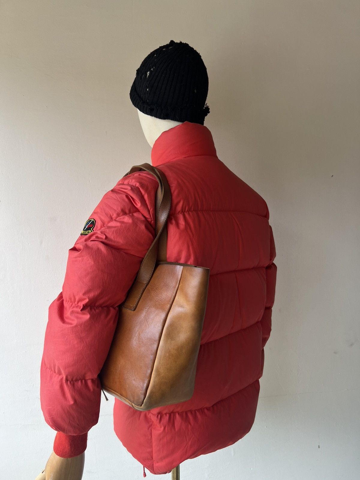 Leather Sot Japan Stains Patina Leather Toto Bag Size ONE SIZE - 4 Thumbnail