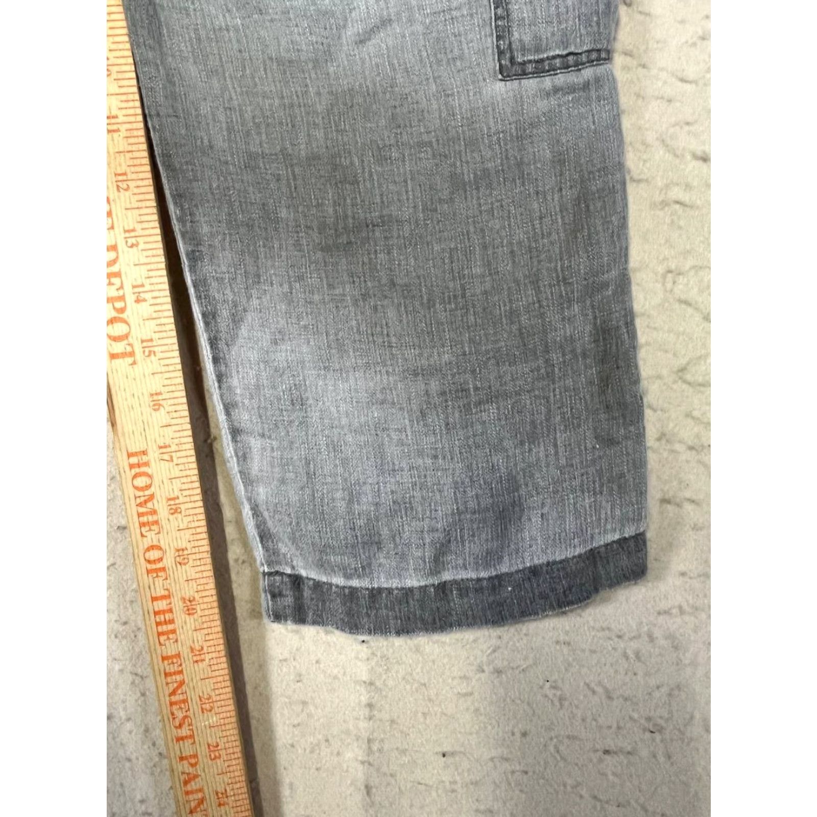 Eileen Fisher Eileen Fisher Womens Pants Capri Cargo Linen Bottoms Size 6 Gray See Pics Size 28" / US 6 / IT 42 - 4 Thumbnail