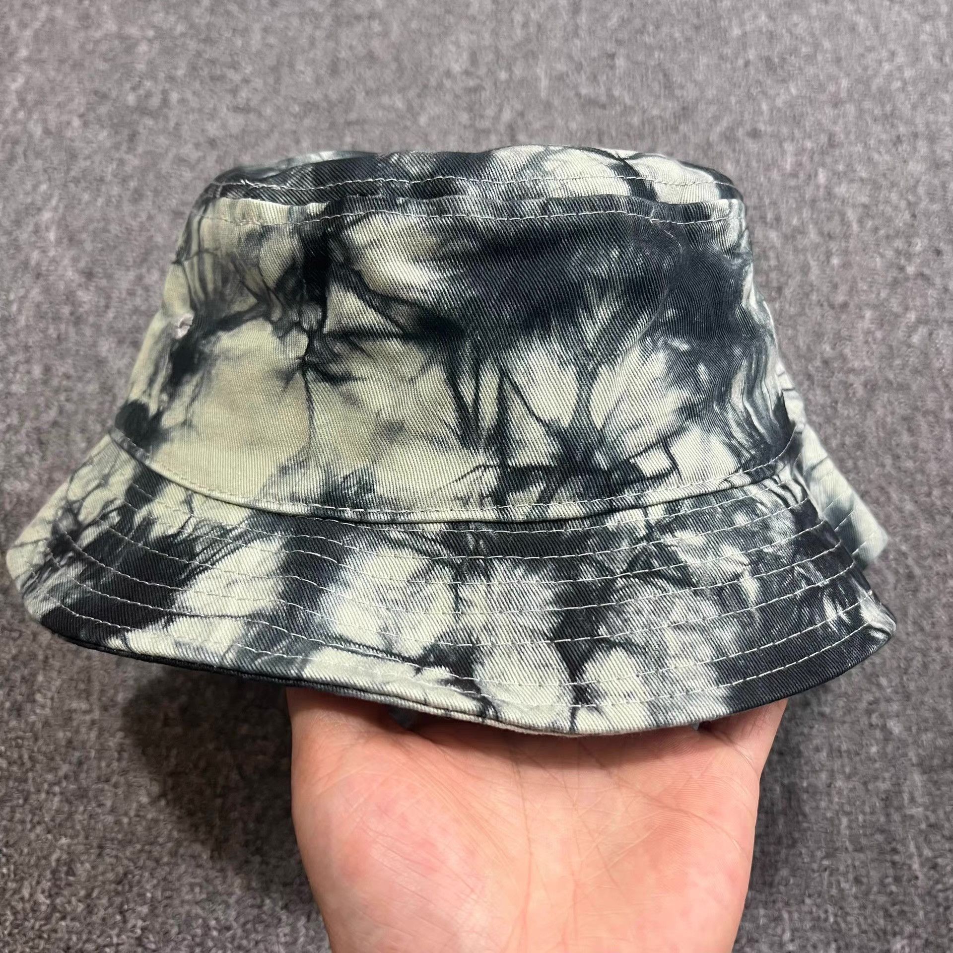 Cross Colours Cross Colours Embroidered Washed Tie-Dye Bucket Hat Q7 Size ONE SIZE - 5 Thumbnail