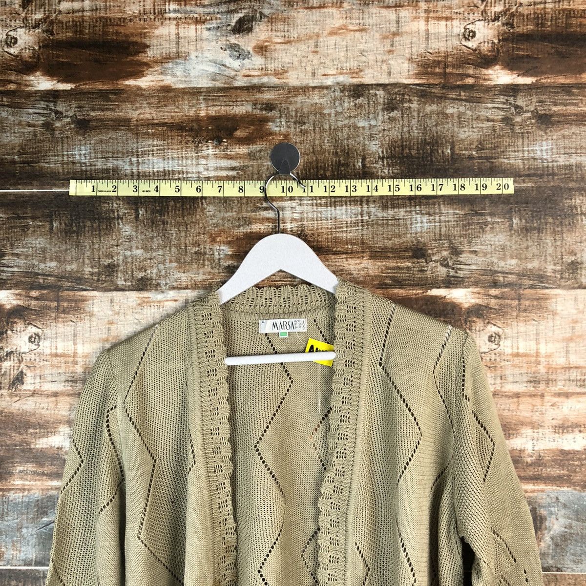 Japanese Brand × Vintage Marsa vintage japan Cardigan Knitwear #A1480 Size M / US 6-8 / IT 42-44 - 4 Thumbnail
