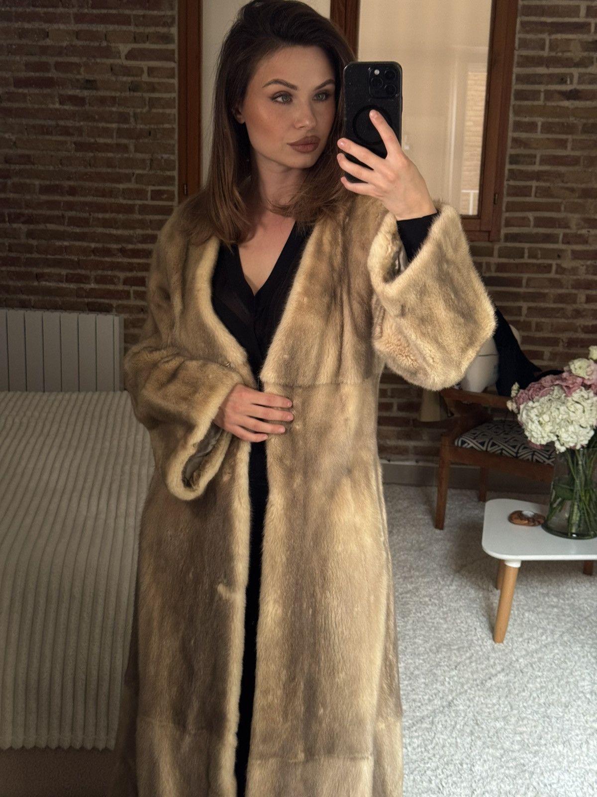 Other Vintage Mink Fur Coat Custom Made Size S / US 4 / IT 40 - 7 Thumbnail