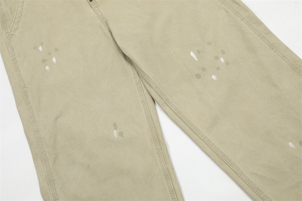 Japanese Brand Street American washed distressed ink-splashed cargo jeans Size US 32 / EU 48 - 6 Thumbnail