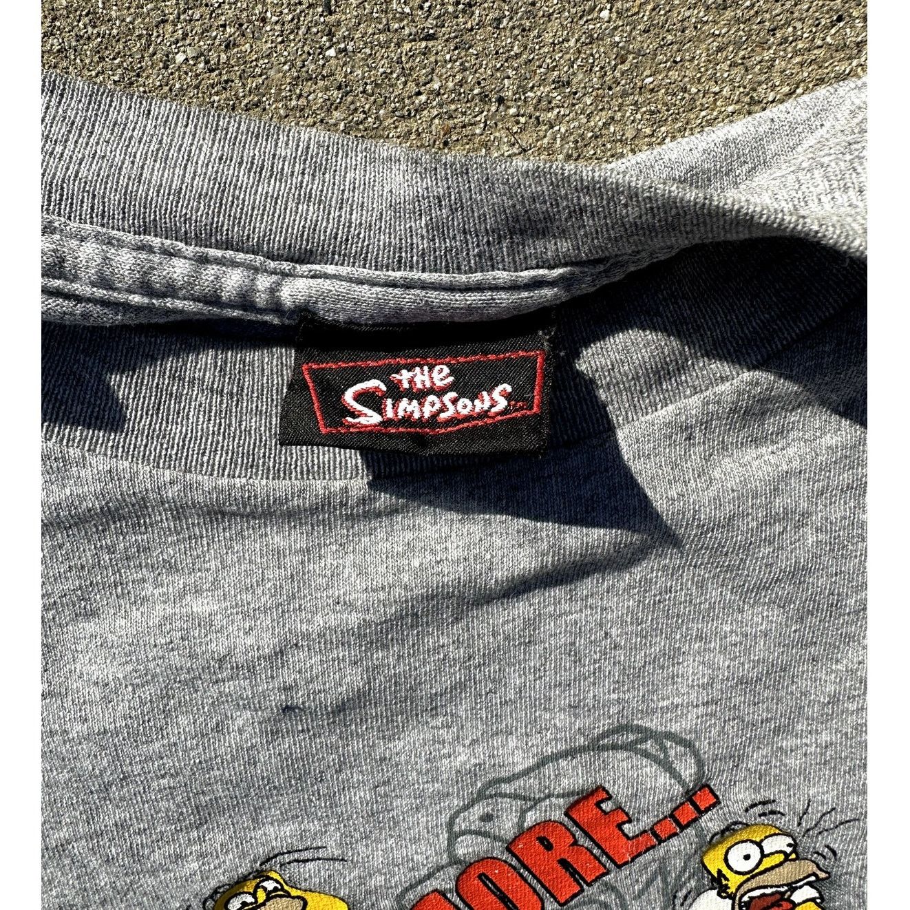The Simpsons 2000s Simpsons Homer No More Duff Drink Tee Shirt Size US L / EU 52-54 / 3 - 7 Thumbnail