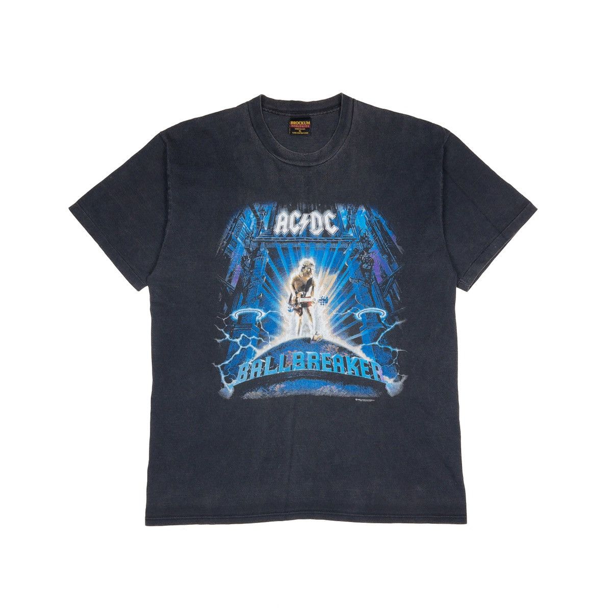 image of Band Tees x Rock T Shirt Vintage 1996 Ac/dc Ballbreaker World Tour T-Shirt in Black, Men's (Size XL