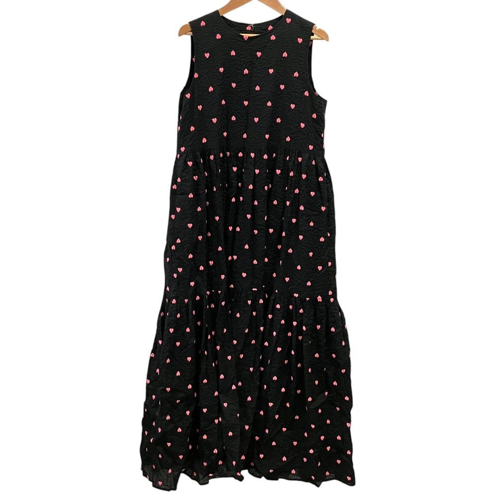 Other Other OBLI Heart Embroidery Long Dress Textile Dresses DUTY FREE for USA Size ONE SIZE - 1 Thumbnail