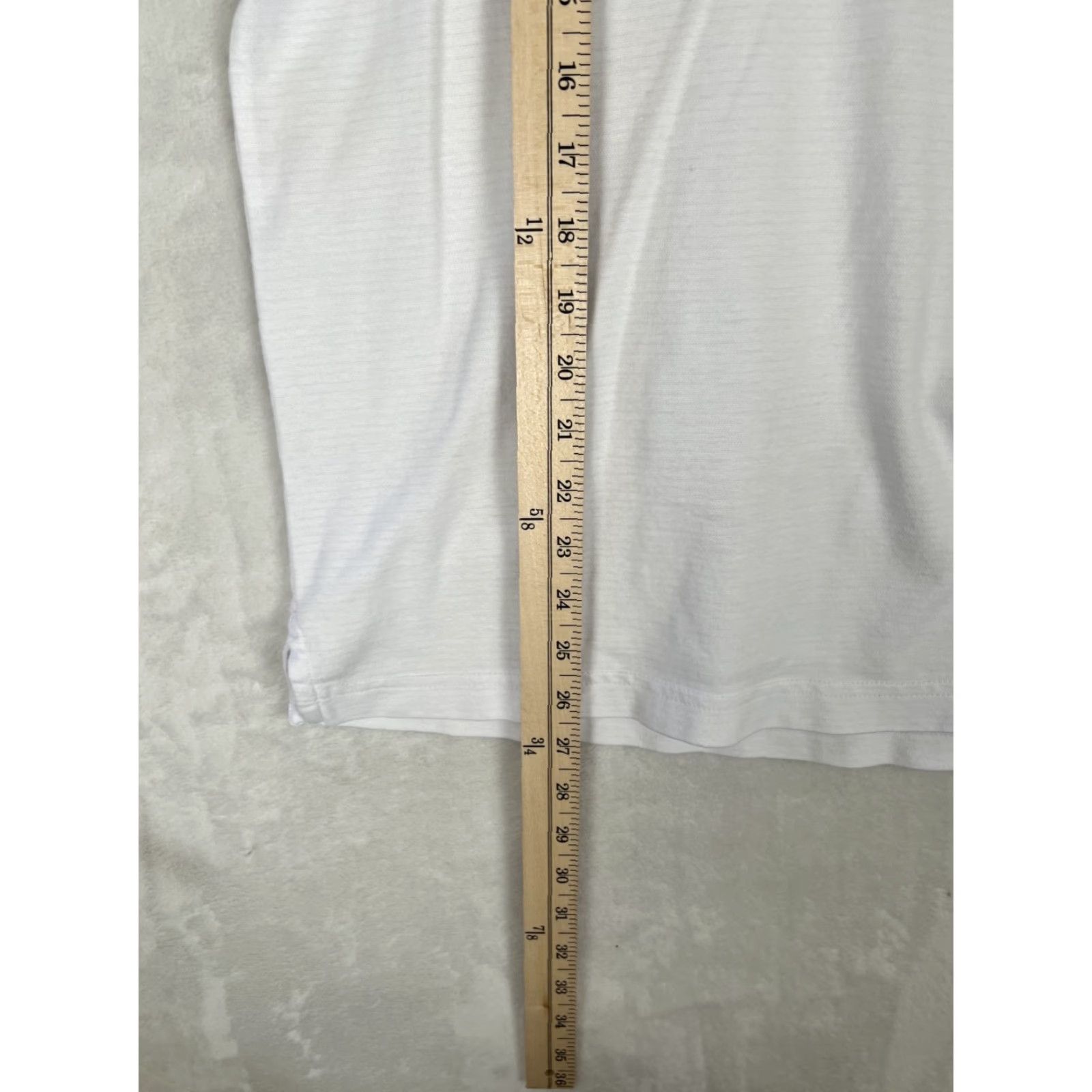 TravisMathew Travis Mathew Polo Shirt Men M White Striped Golf Polo Shirt Polo M White Striped 90s USA Mens Size US M / EU 48-50 / 2 - 6 Thumbnail