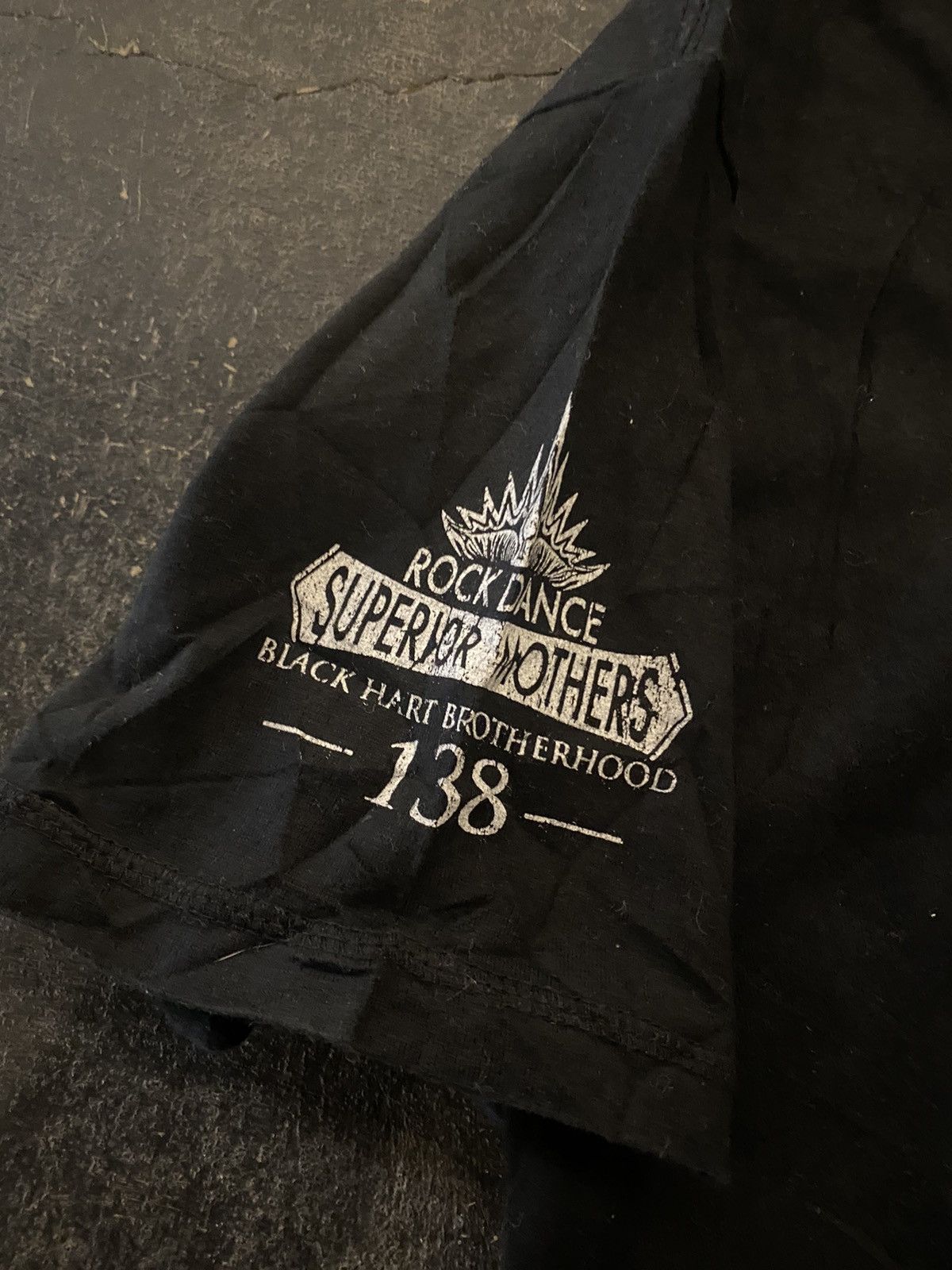 Hysteric Glamour Y2k Black Brotherhoodifsixwasnine punk style tshirt Size US M / EU 48-50 / 2 - 3 Thumbnail