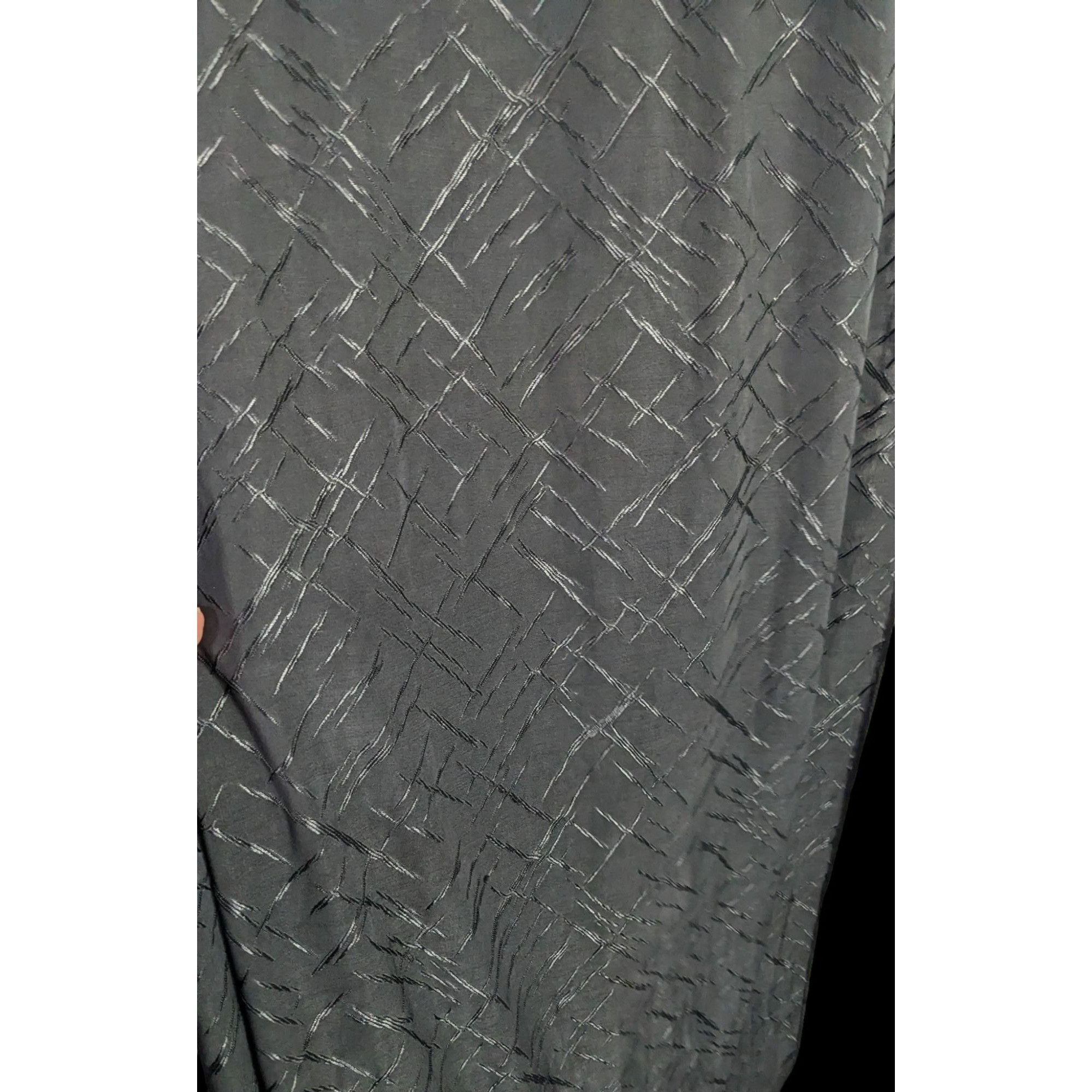 Other K.H.M. Black Textured Scarf/Headscarf Size ONE SIZE - 7 Thumbnail