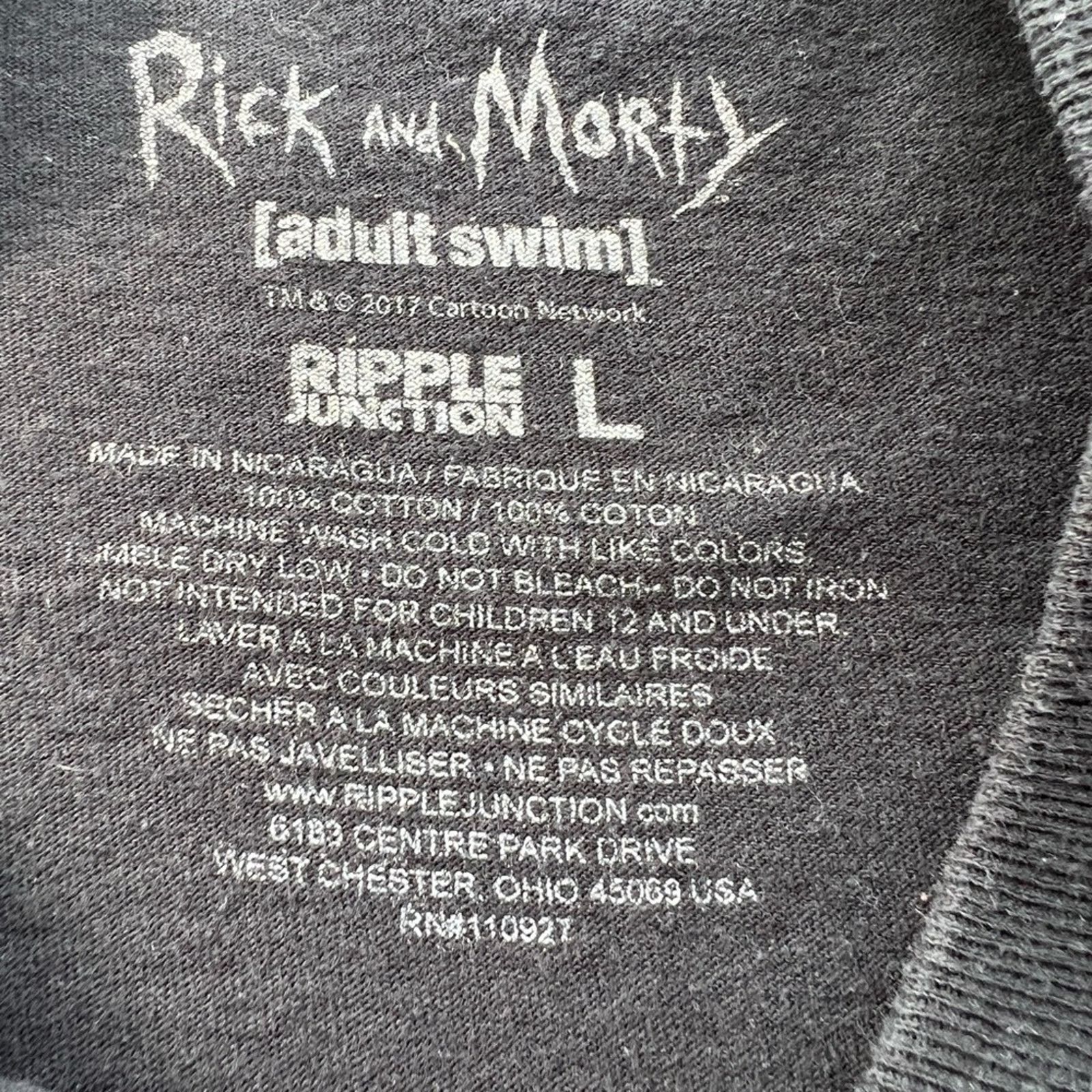 Ripple Junction RICK & MORTY RIPPLE JUNCTION OFFICIAL LONGSLEEVE SHIRT LARGE Size US L / EU 52-54 / 3 - 3 Thumbnail