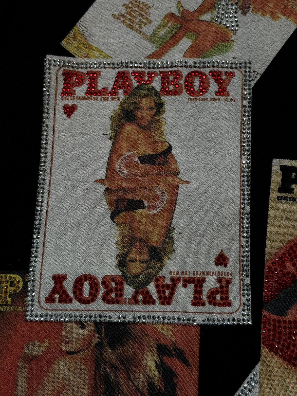 Philipp Plein × Playboy Philipp Plein x Playboy rhinestones logo t-shirt Size US XL / EU 56 / 4 - 4 Thumbnail