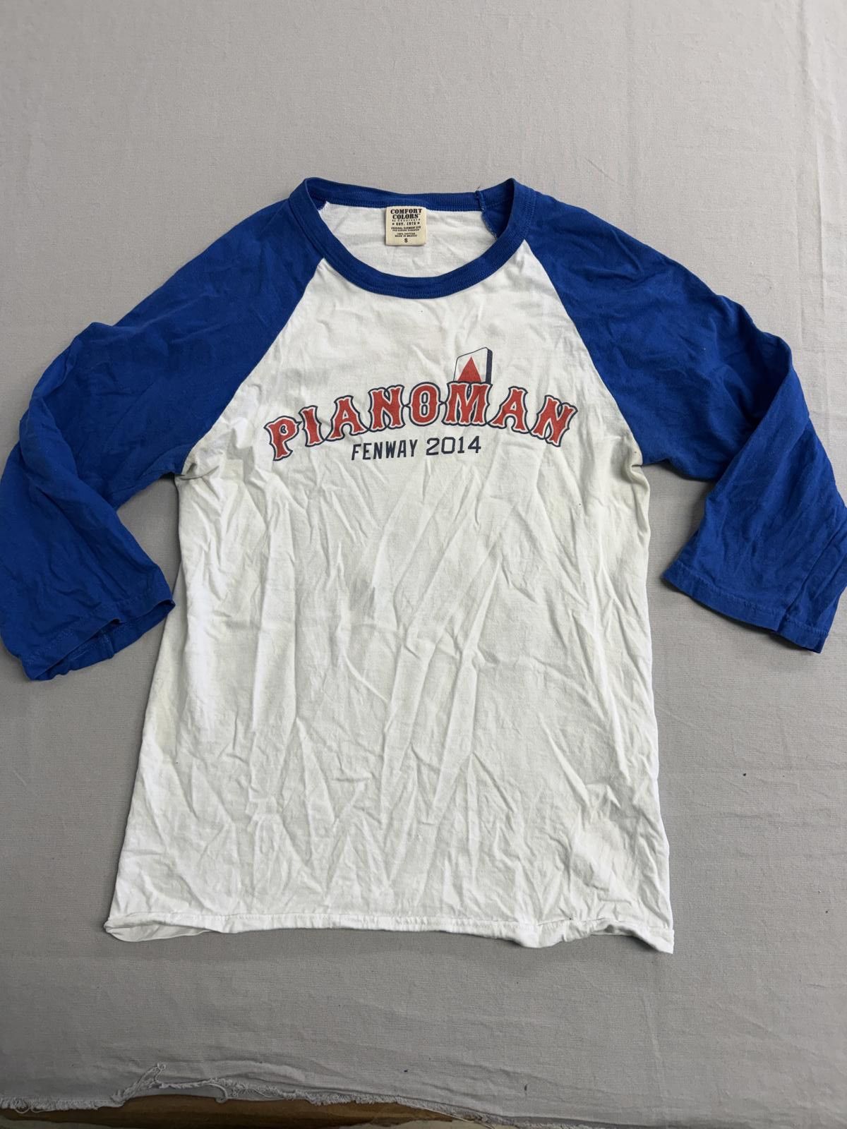 Comfort Colors Billy Joel Fenway Park Show Boston 2014 - Pianoman Citgo - S Size US S / EU 44-46 / 1 - 1 Thumbnail