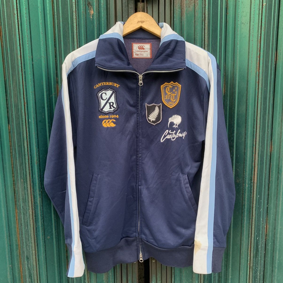 All Blacks × Canterbury of New Zealand × Vintage Vintage Canterbury Tracktop Size US L / EU 52-54 / 3 - 1 Thumbnail