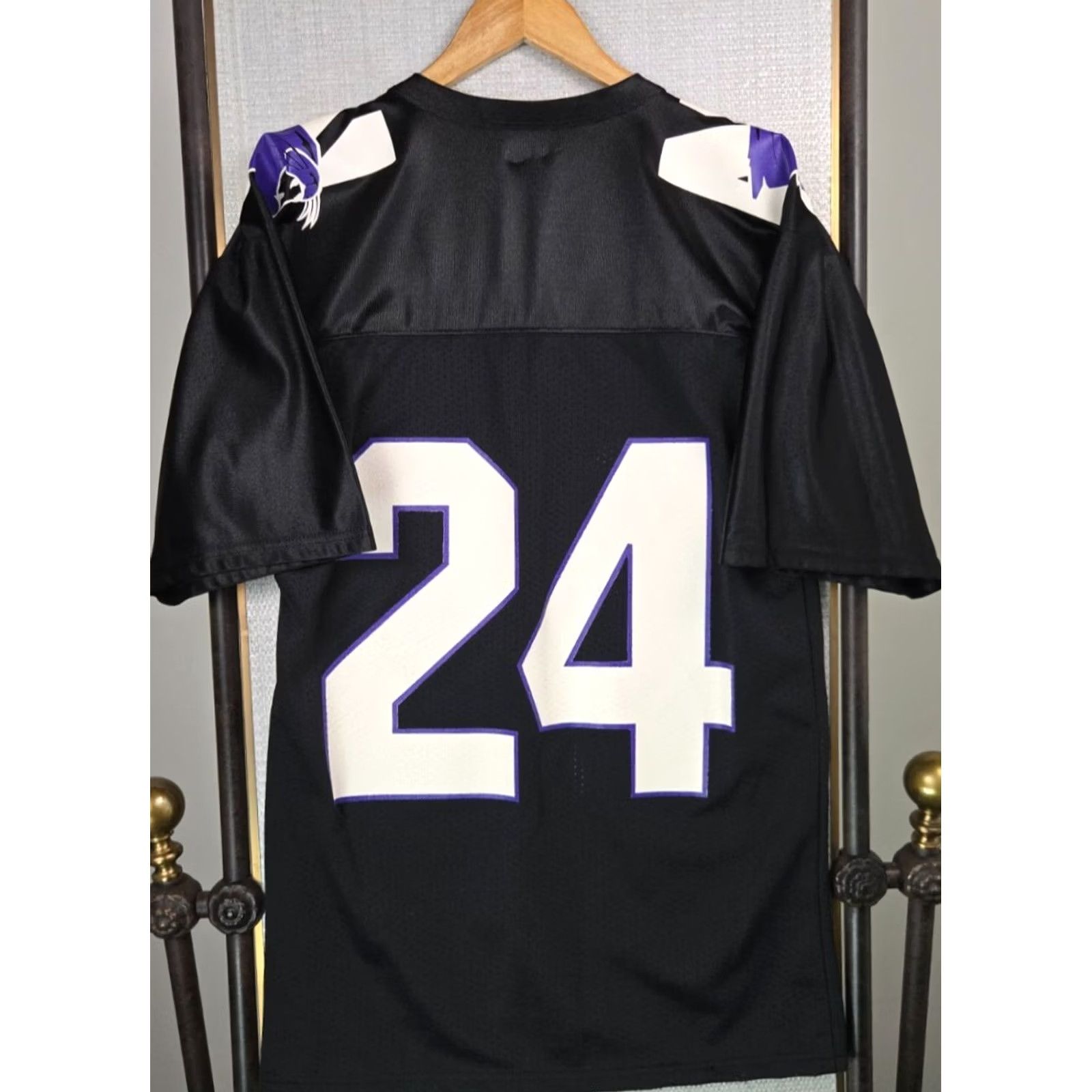 AUTRY Majestic Northwestern Darnell Autry Jersey Black Medium VTG 90s USA Football Shirt Mens Size US M / EU 48-50 / 2 - 3 Thumbnail