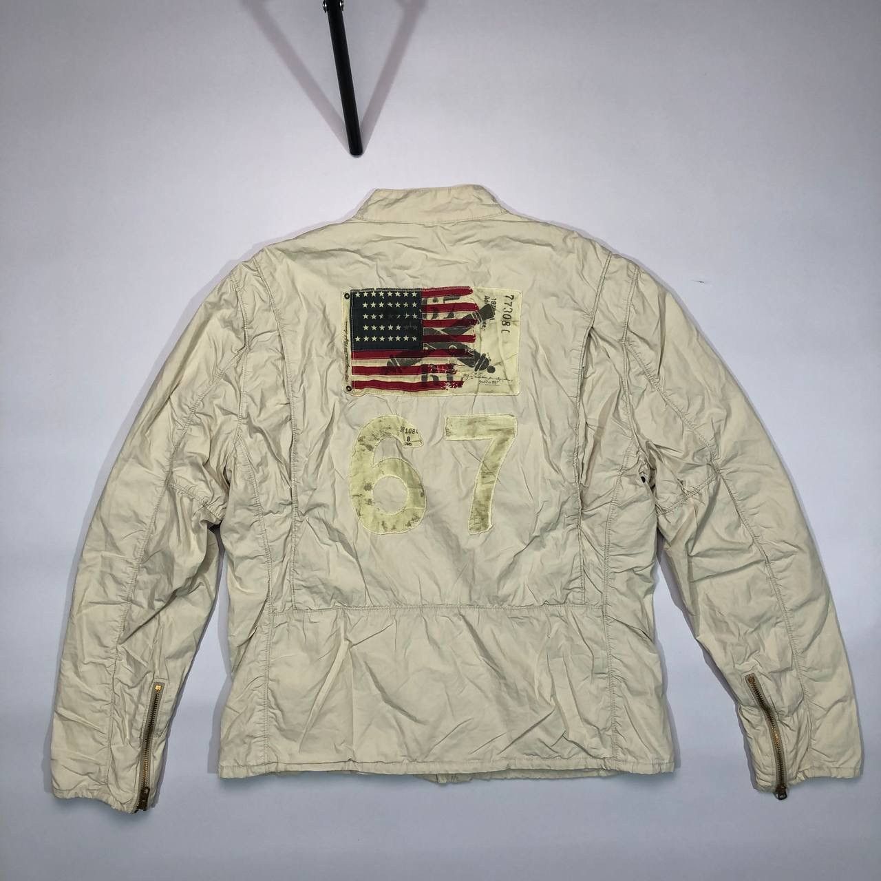Polo Ralph Lauren × Vintage Vintage Polo Jeans Company American Flag 67 Jacket Size US L / EU 52-54 / 3 - 1 Thumbnail