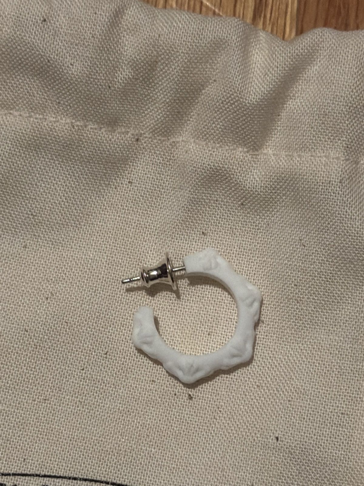 Chrome Hearts Chrome hearts white silicone earring Size ONE SIZE - 5 Thumbnail