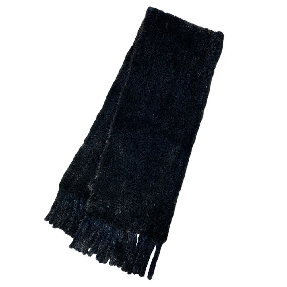 Other Other LE CIEL BLEU Mink Fur Fringe Scarf Fur Scarf DUTY FREE for USA Size ONE SIZE - 1 Thumbnail