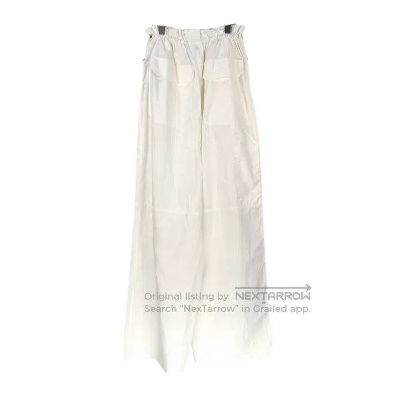 Hermes Hermes White Elastic Lace High Waisted Pants Size 25" / US 0 / IT 36 - 2 Thumbnail