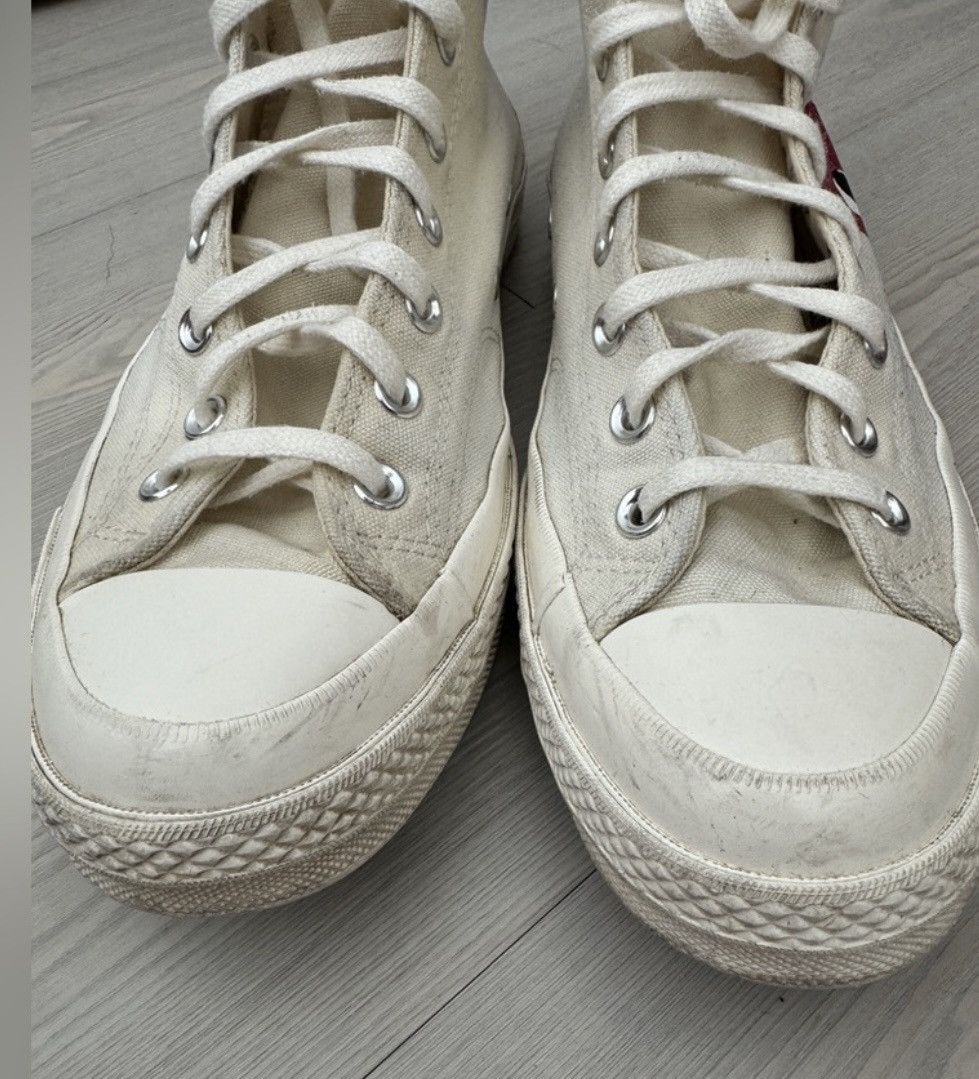 Comme des Garcons × Converse Converse - CDG Play - Chuck Taylor All Star 70 High Size US 10 / EU 43 - 9 Thumbnail
