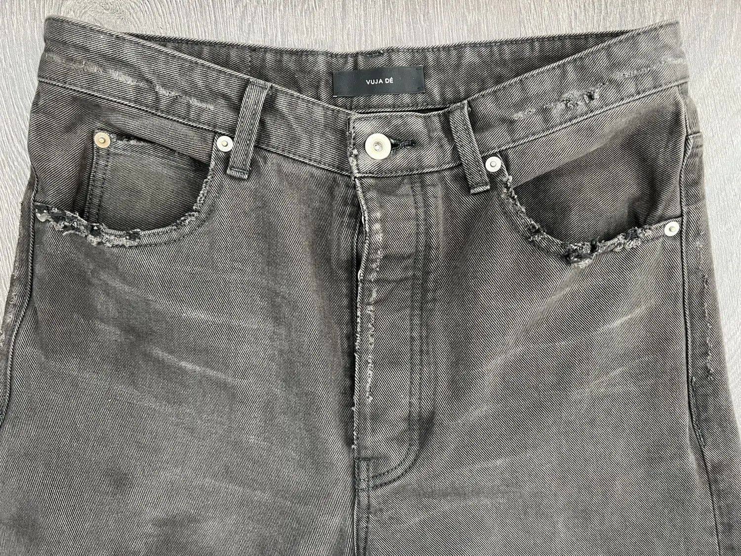 Vuja De Vuja De Steve Garment Dyed Jeans Why Are You Here Exclusive Size US 32 / EU 48 - 5 Thumbnail