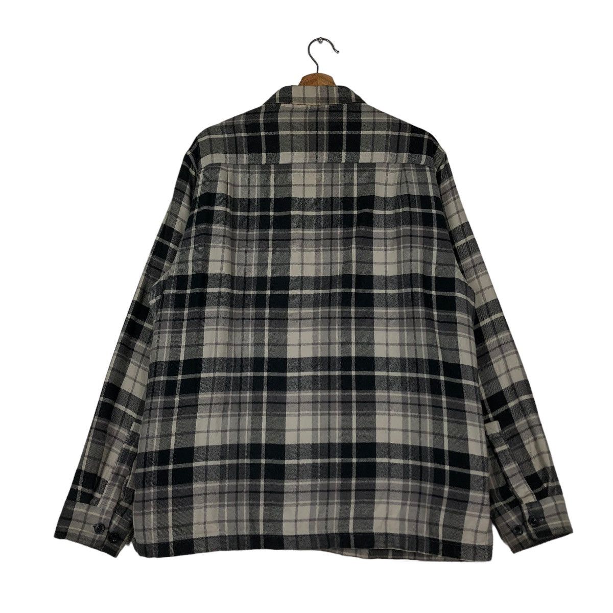 Japanese Brand 🔥VINTAGE FLANNEL SHIRT JACKET L.L.BEAN CHECK TARTAN DESIGN Size US L / EU 52-54 / 3 - 10 Thumbnail
