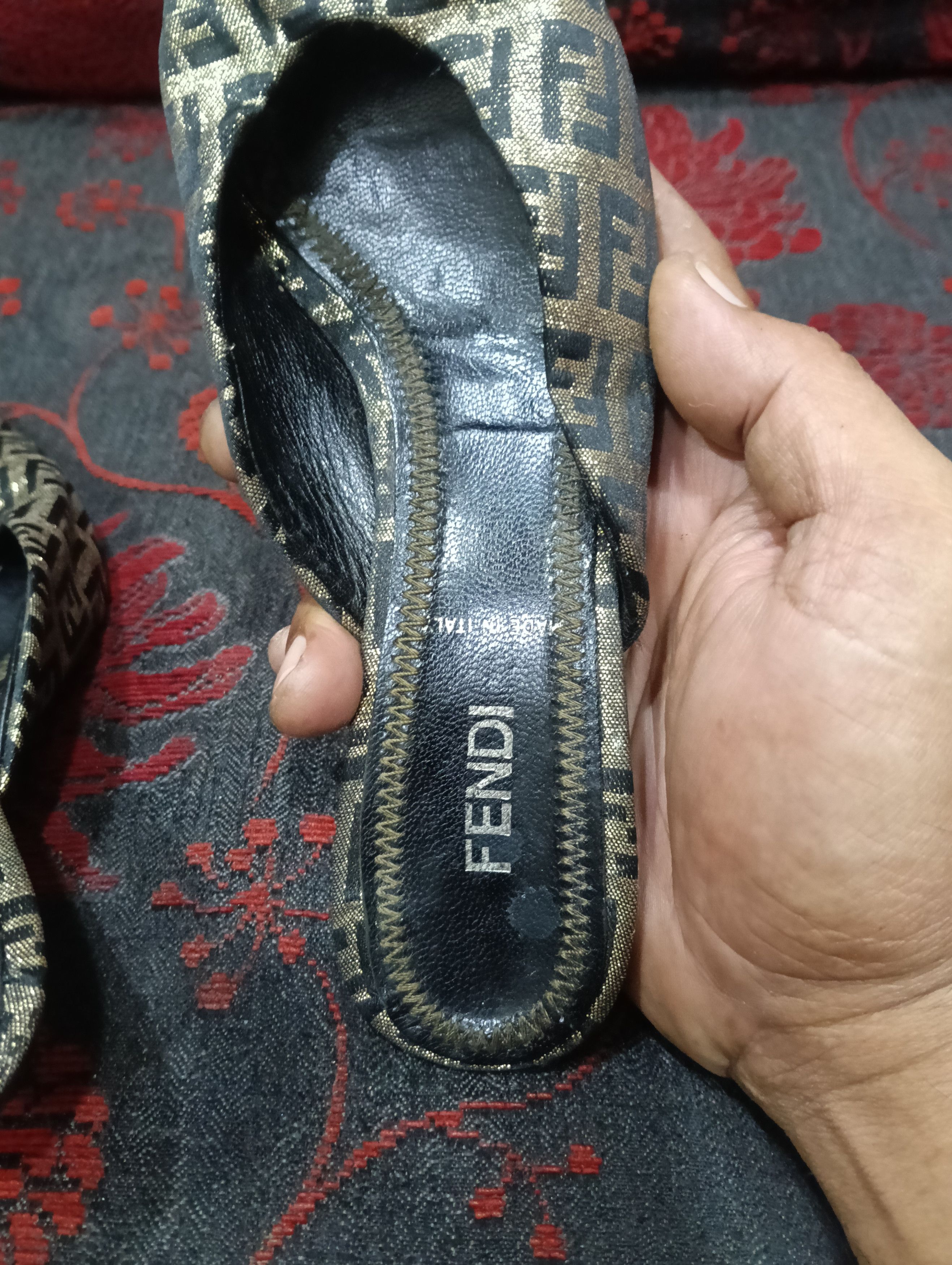 Fendi Vintage Fendi Monogram Vero Cuoio Size US 5 / IT 35 - 3 Thumbnail