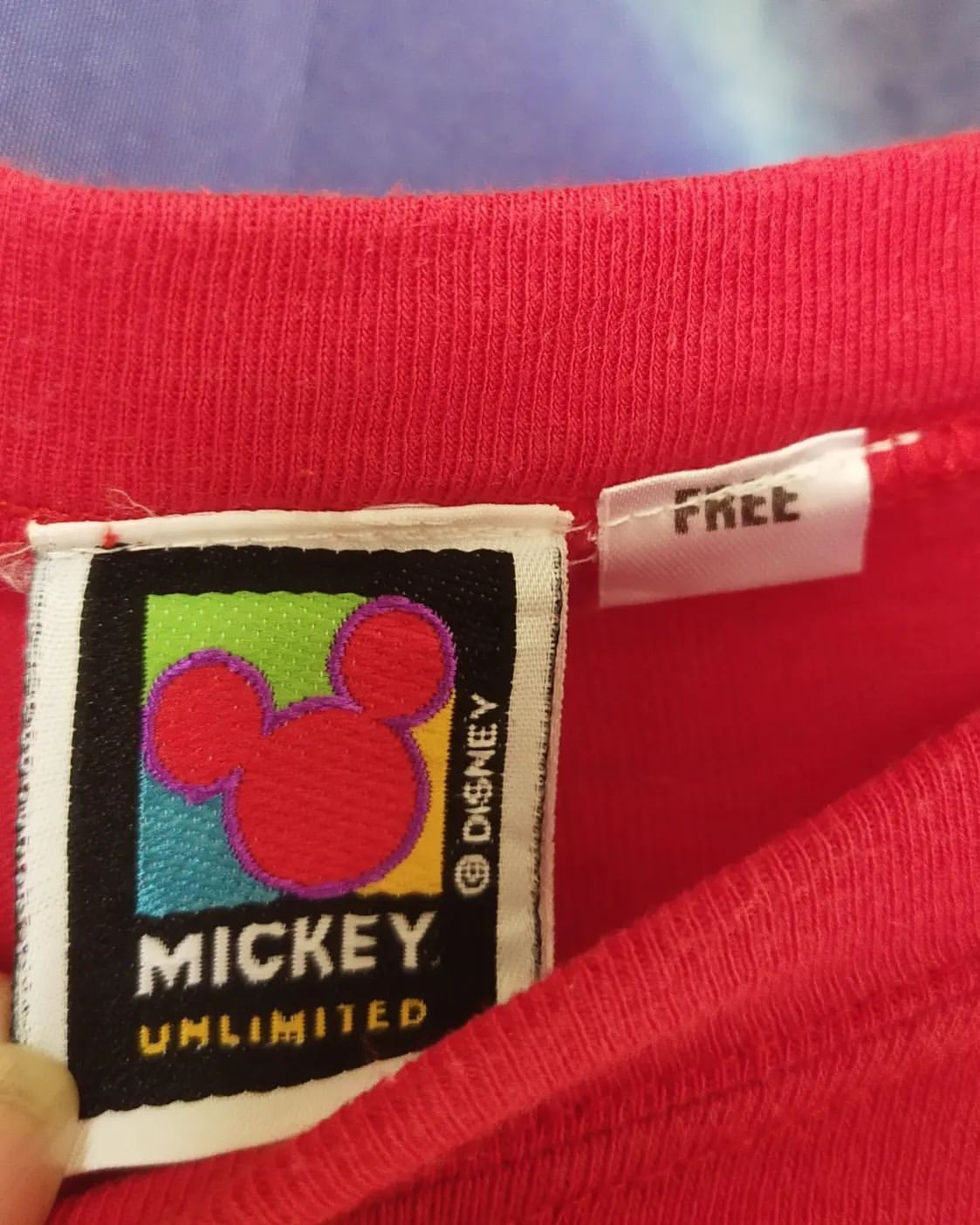 Cartoon Network × Disney × Vintage Vintage Disney's Minnie Mouse Red Official Cartoon Tees Size US L / EU 52-54 / 3 - 4 Thumbnail