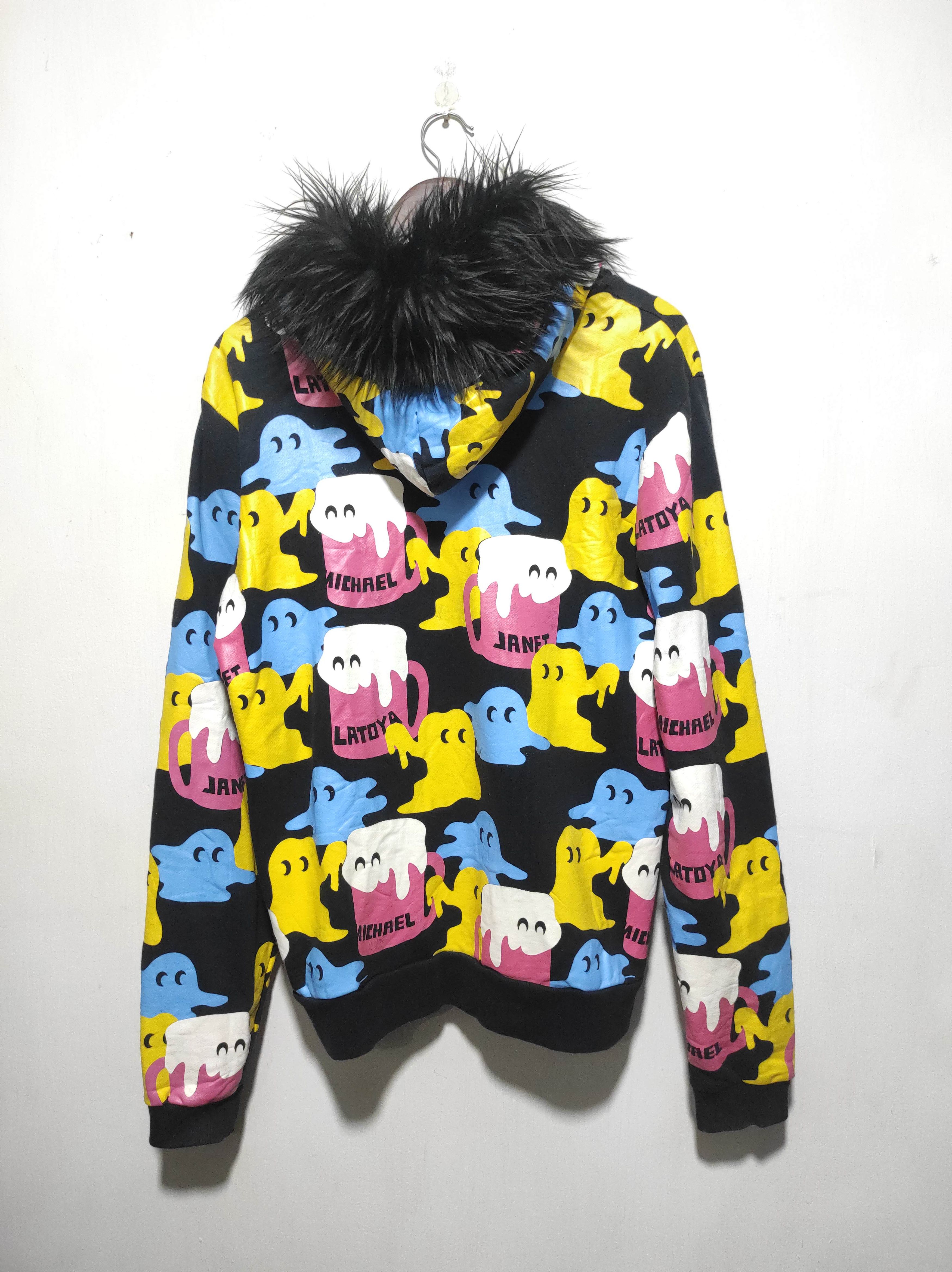 Japanese Brand Galaxxxy fullprint zipper fur hoodie ifsix LGB style Size US M / EU 48-50 / 2 - 14 Thumbnail
