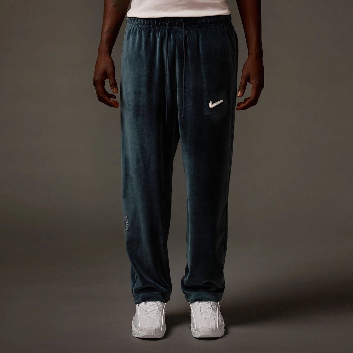 Drake × Nike × Swarovski Nike Nocta SWAROVSKI Velour Pants | Grailed