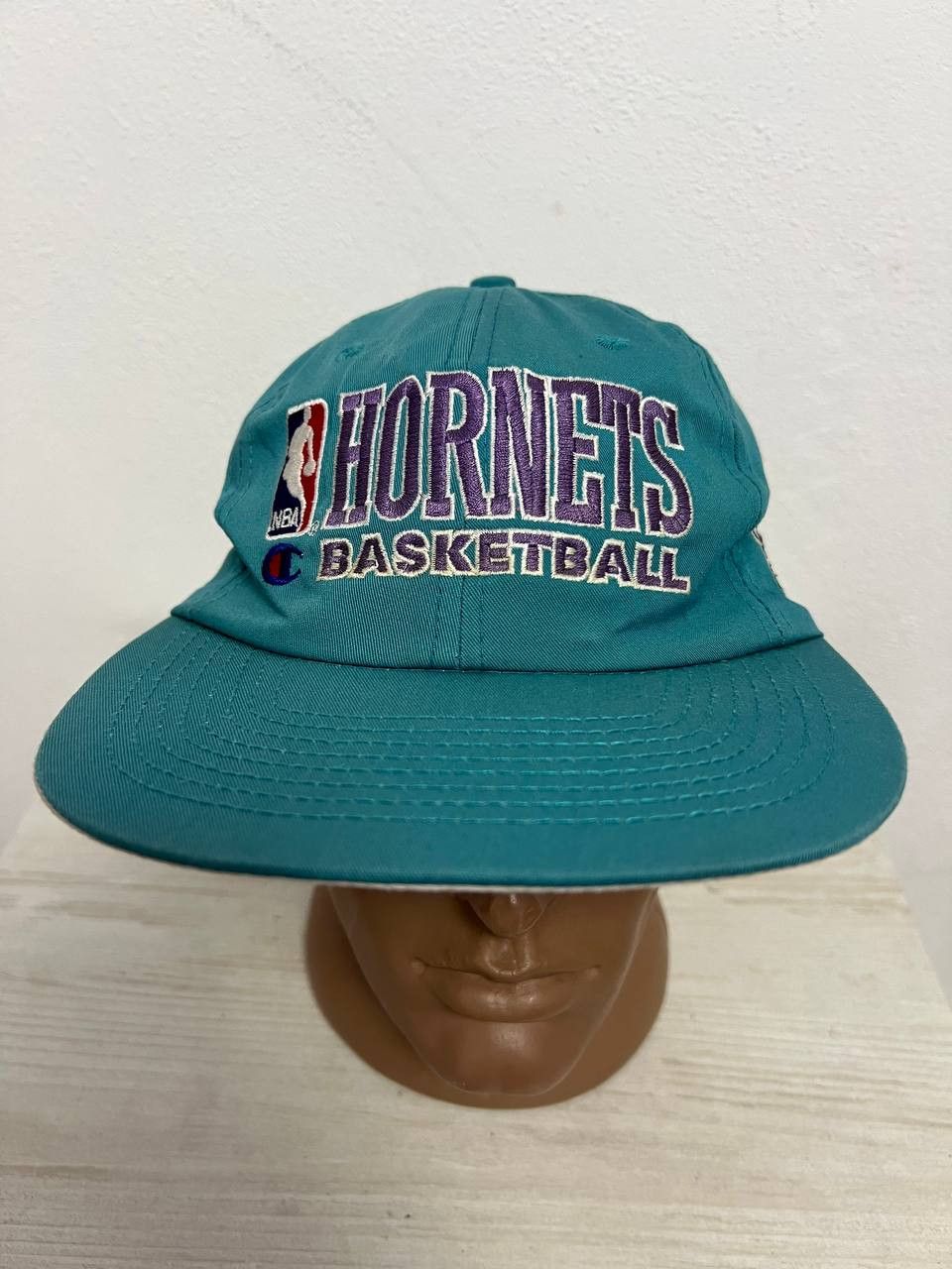 Champion × NBA × Vintage Vintage Champion Charlotte Hornets Hat Snapback NBA Size ONE SIZE - 6 Thumbnail