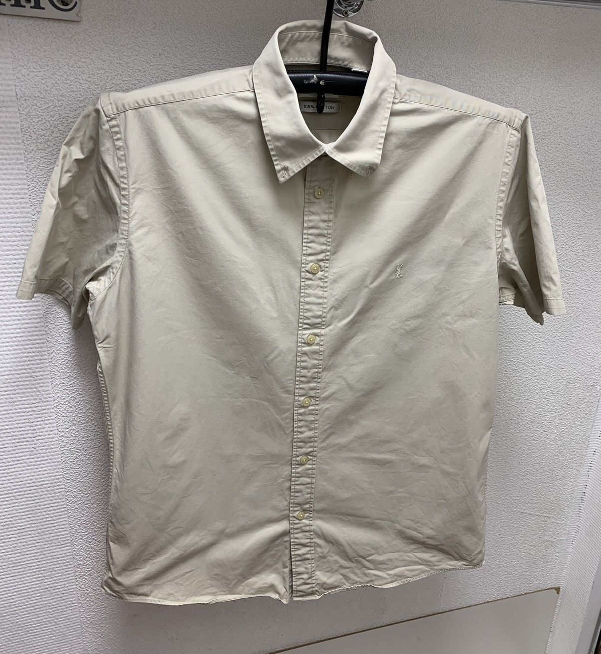 Yves Saint Laurent Yves Saint Laurent YSL shirt L sz Pour homne Size US L / EU 52-54 / 3 - 1 Thumbnail