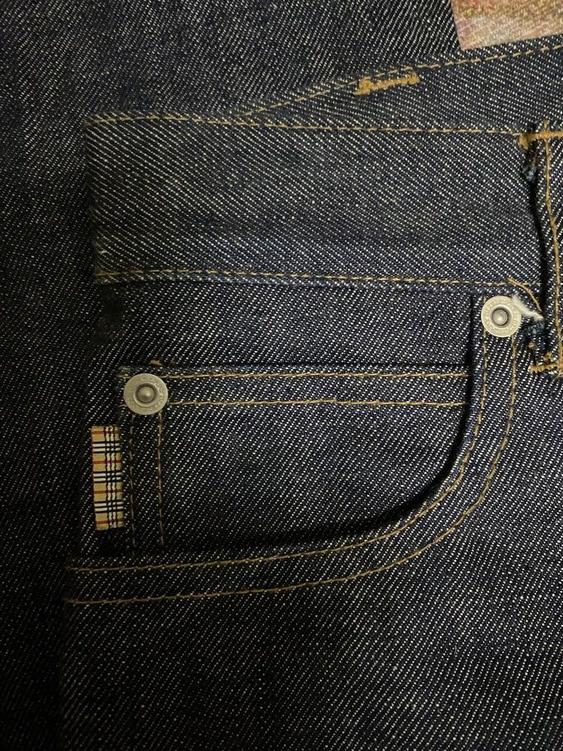 Burberry × Designer × Vintage BURBERRY BLUE INDIGO DENIM Size US 30 / EU 46 - 10 Thumbnail