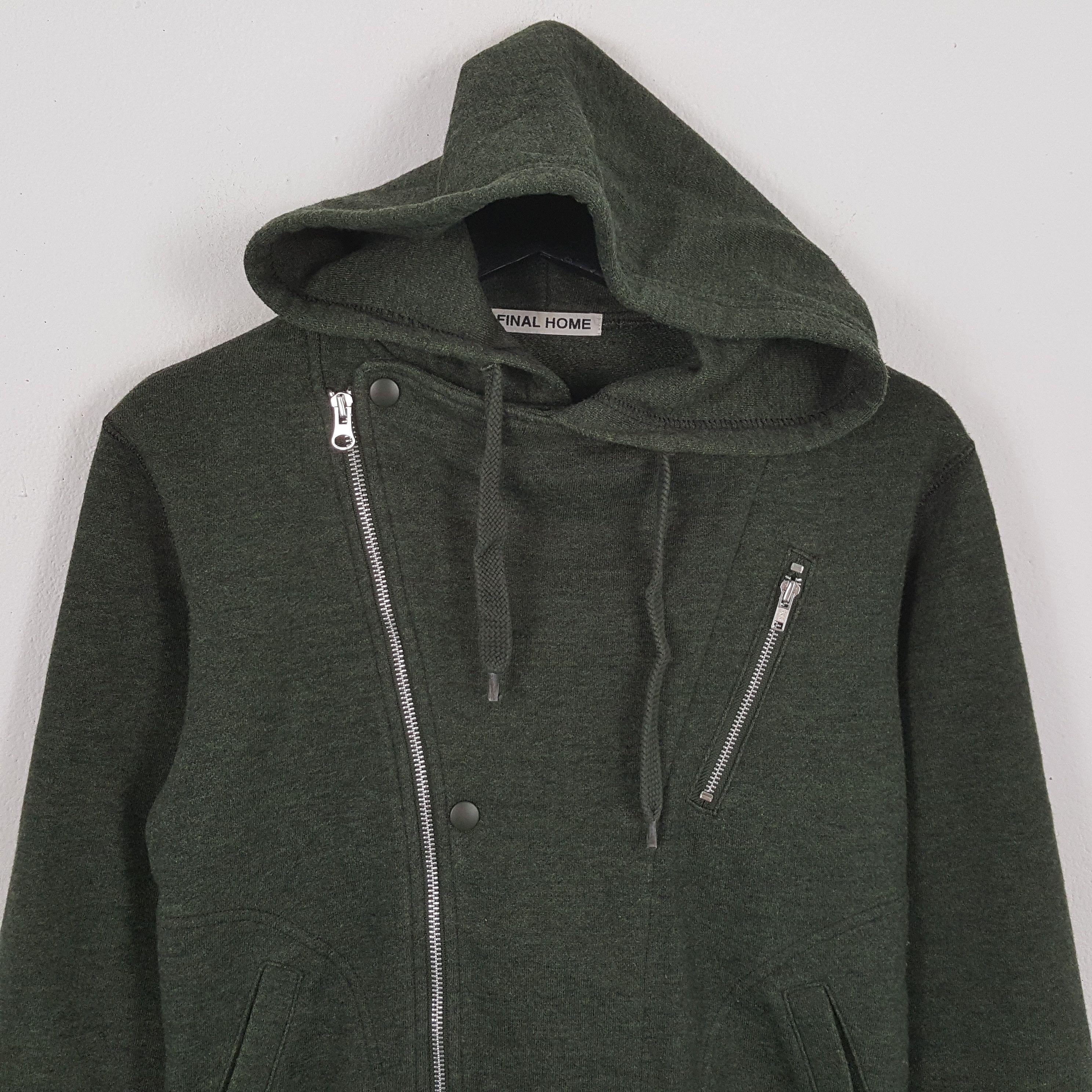 Final Home × Issey Miyake × Vintage FINAL HOME Japanese Designer Issey Miyake Zipper Hoodies Size US XS / EU 42 / 0 - 2 Thumbnail