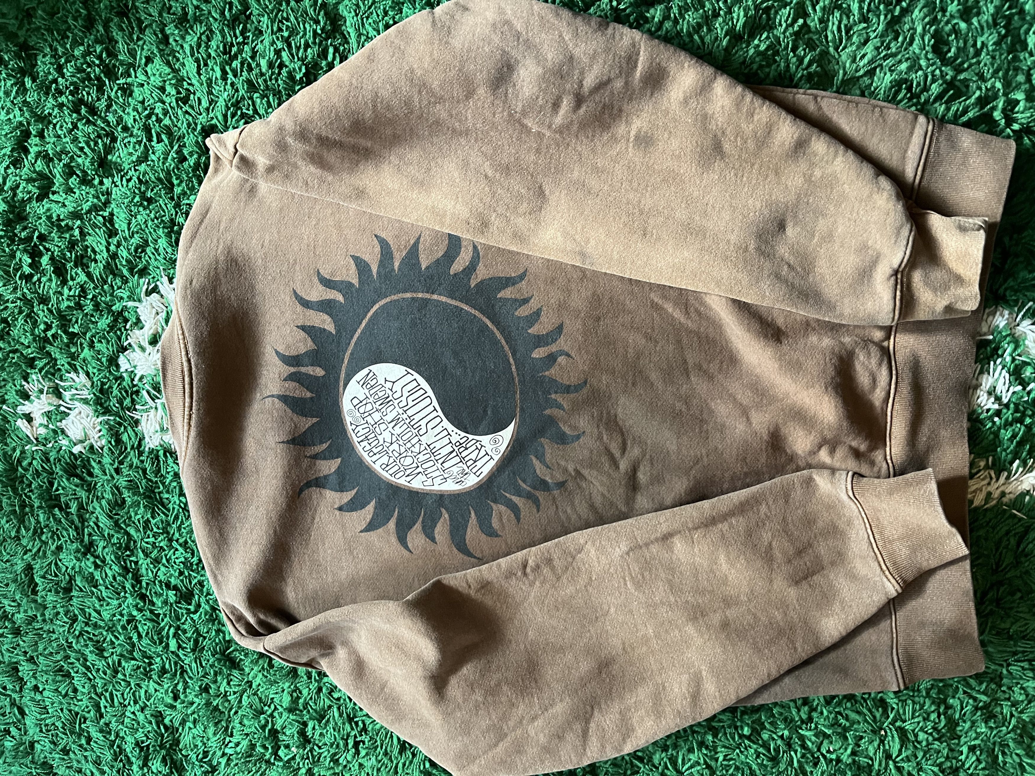 Our Legacy × Stussy Stussy x Our Legacy 1of 1 brown sweat Size US M / EU 48-50 / 2 - 6 Thumbnail