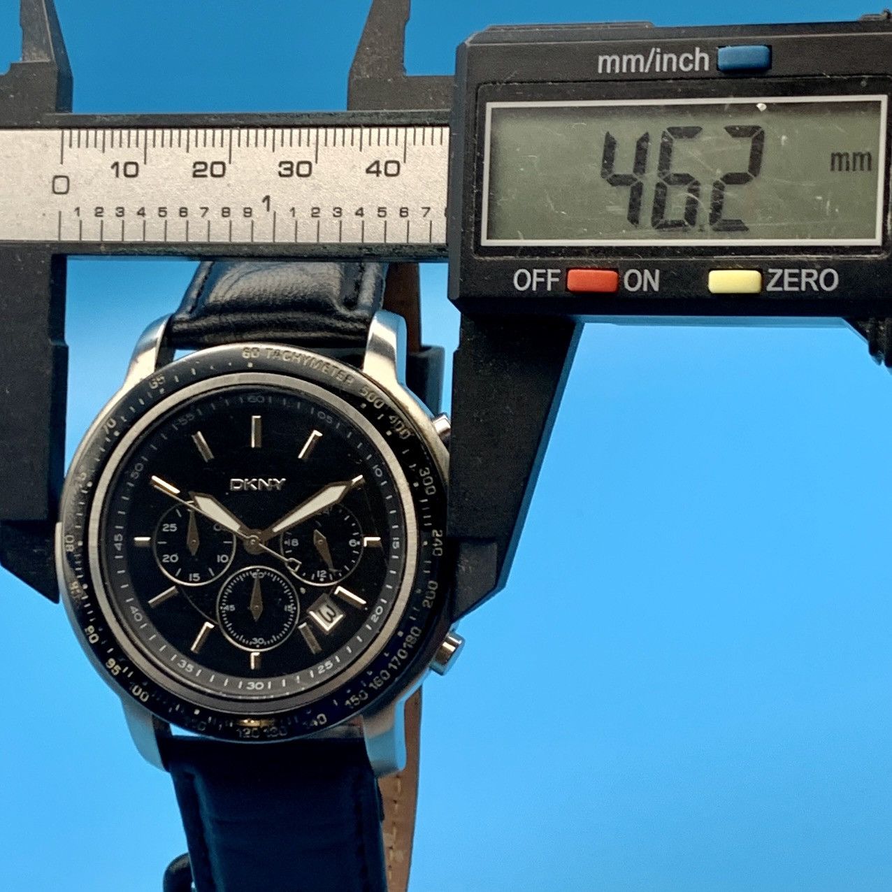 DKNY DKNY NY-1478 Men’s Chrono Wristwatch St Steel Works New Batt Size ONE SIZE - 9 Thumbnail