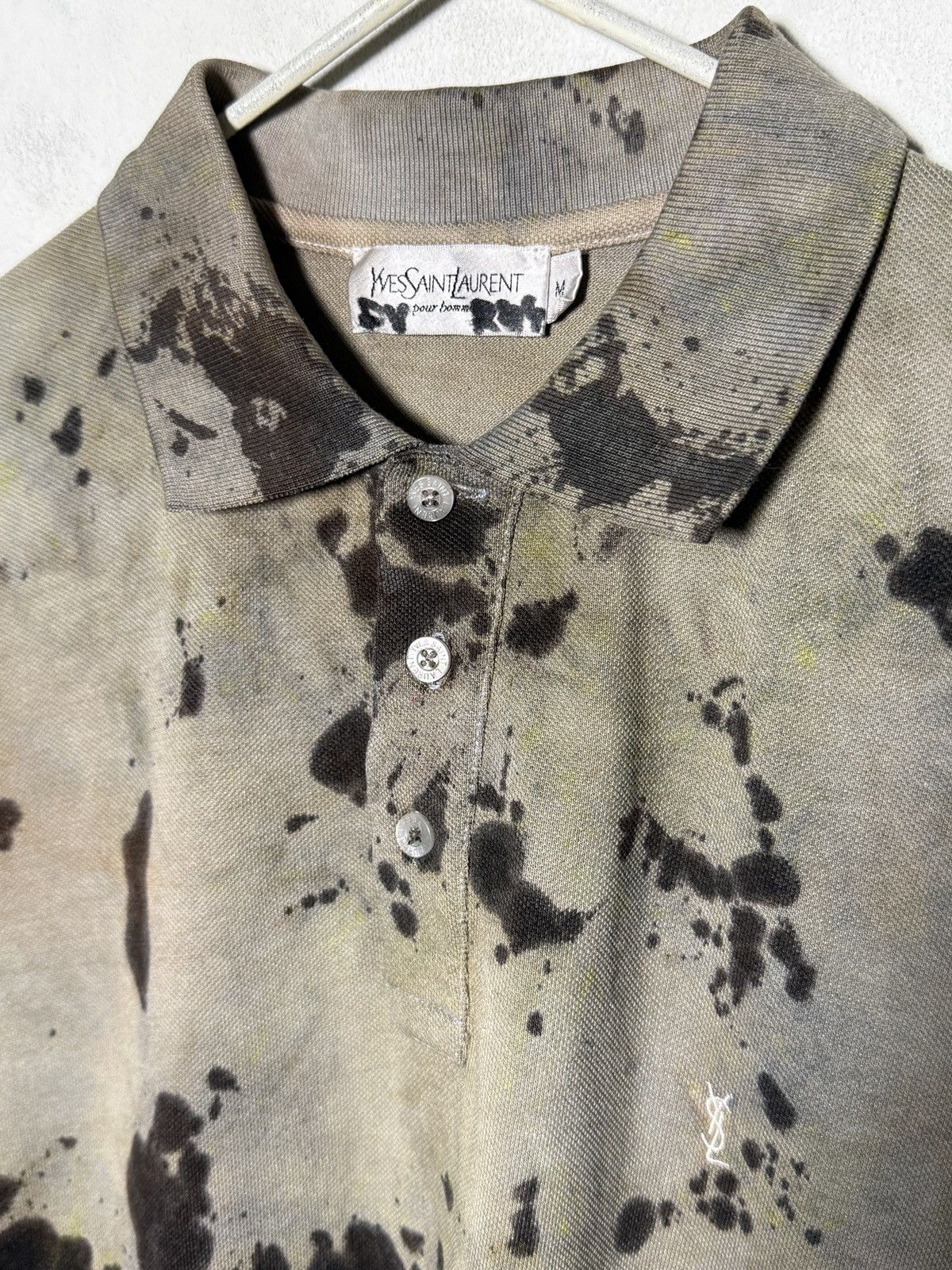 Yves Saint Laurent Vintage Yves Saint Laurent polo grunge painters Size US M / EU 48-50 / 2 - 3 Thumbnail