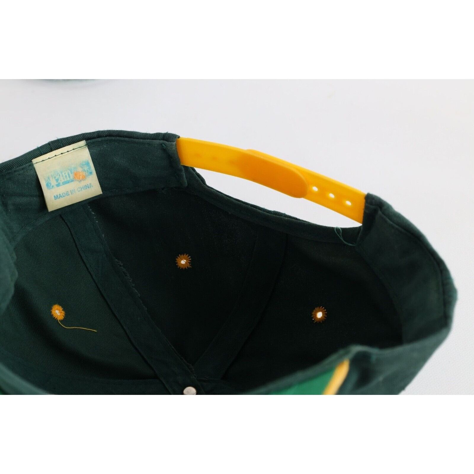 Vintage Vintage 90s Distressed Green Bay Packers Football Hat Size ONE SIZE - 11 Thumbnail