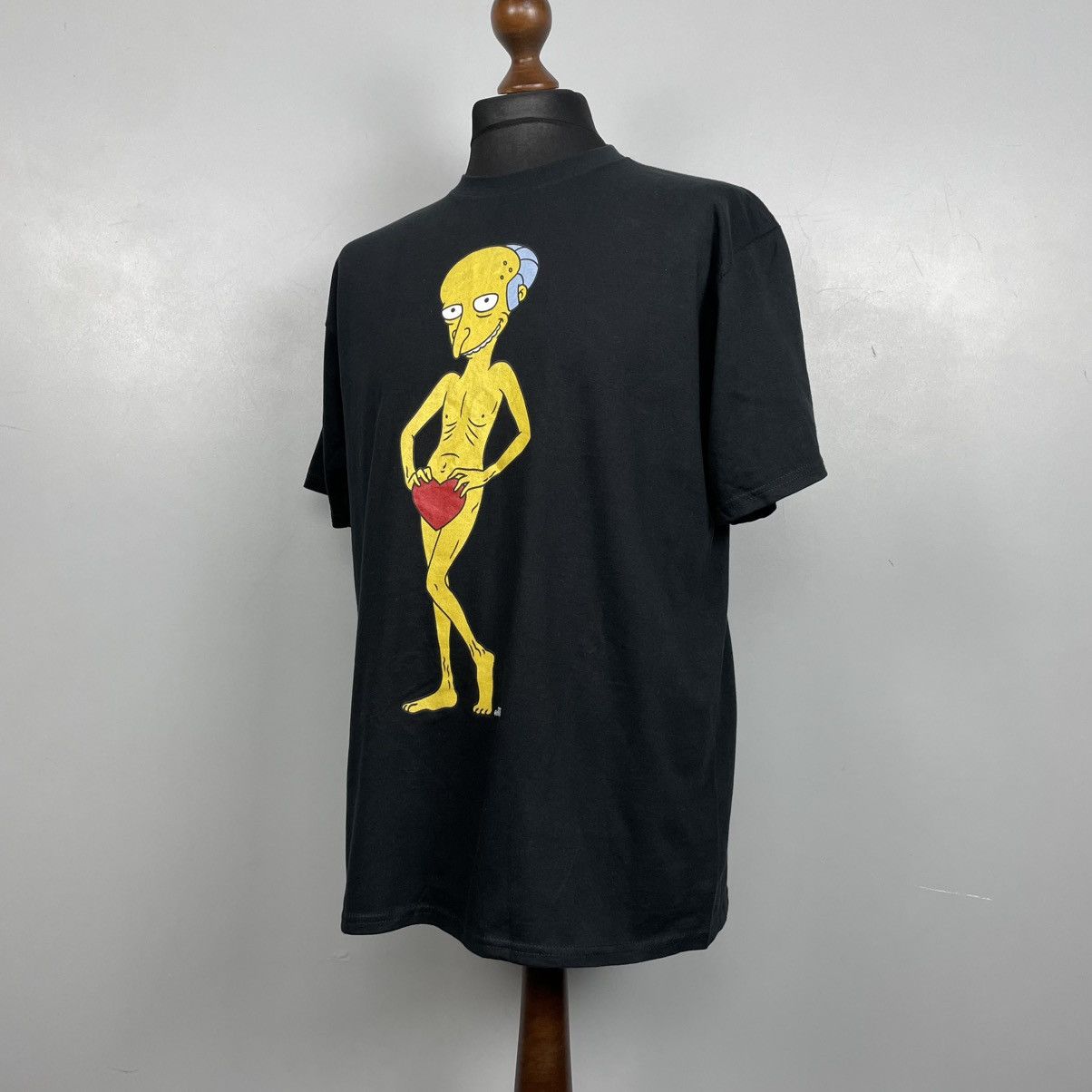 The Simpsons × Vintage The Simpsons Valentine's Day Mr. Burns Be Mine Heart T-Shirt Size US L / EU 52-54 / 3 - 4 Thumbnail