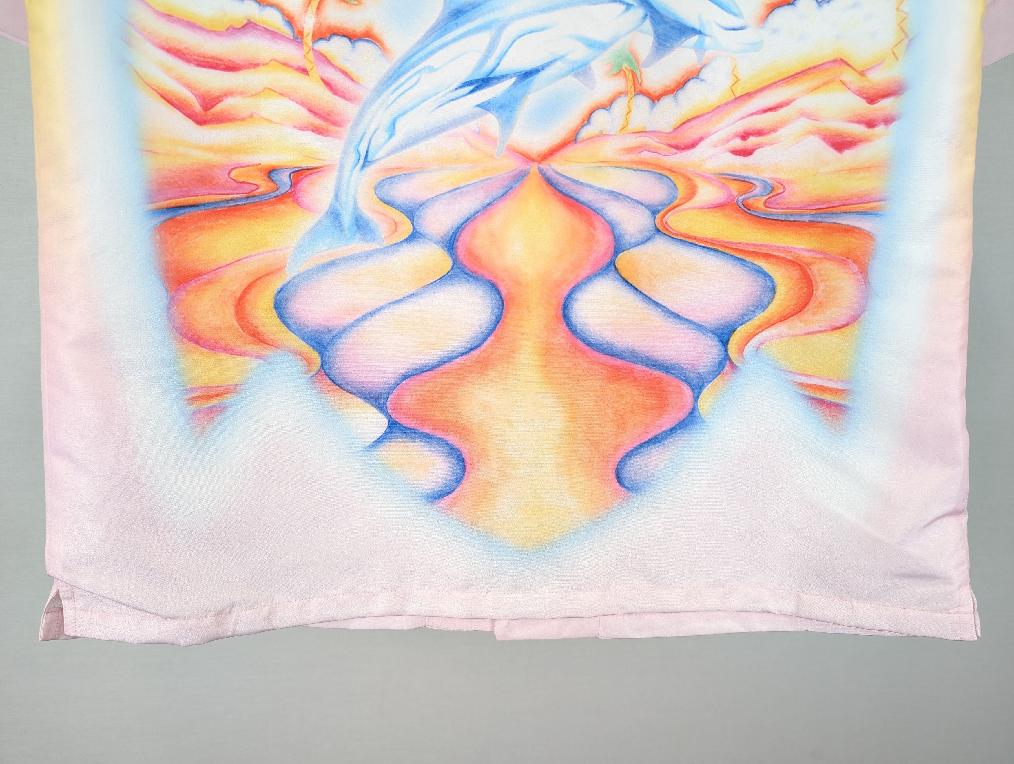 Casablanca o1rshd1 DUP / Printed Swim Open Collar Shirt in Multicolor Size US L / EU 52-54 / 3 - 13 Thumbnail