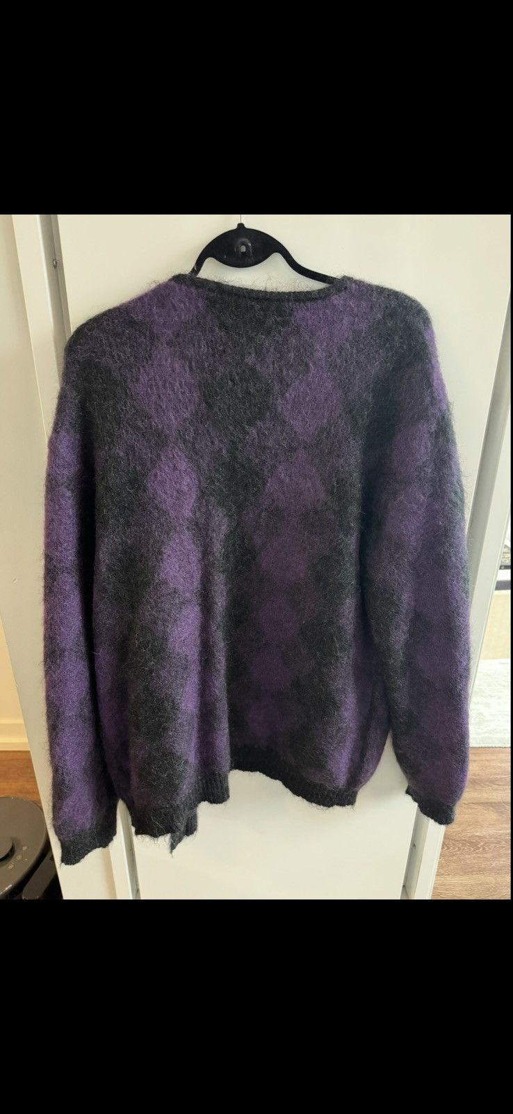Needles Mohair Argyle Cardigan Size US XL / EU 56 / 4 - 1 Thumbnail