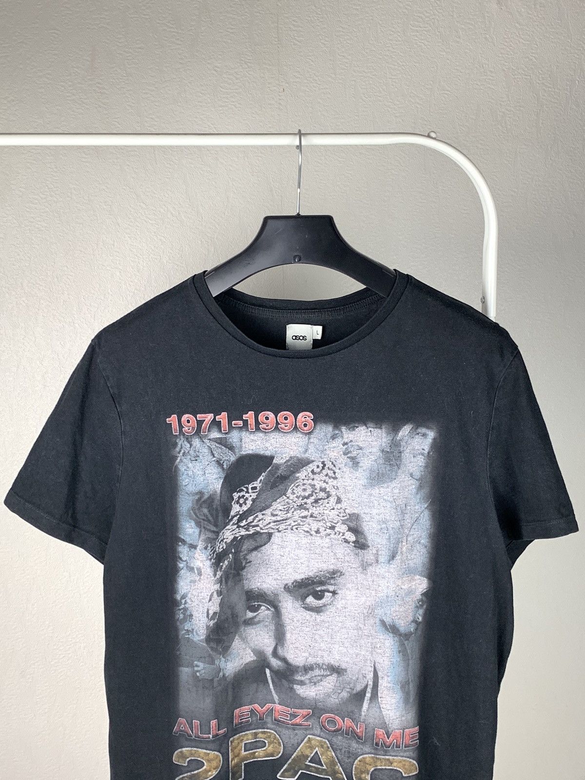 Other 2Pac Tupac Shakur T-Shirt Rap Tee 1971-1996 ALL EYES ON ME Size US L / EU 52-54 / 3 - 3 Thumbnail