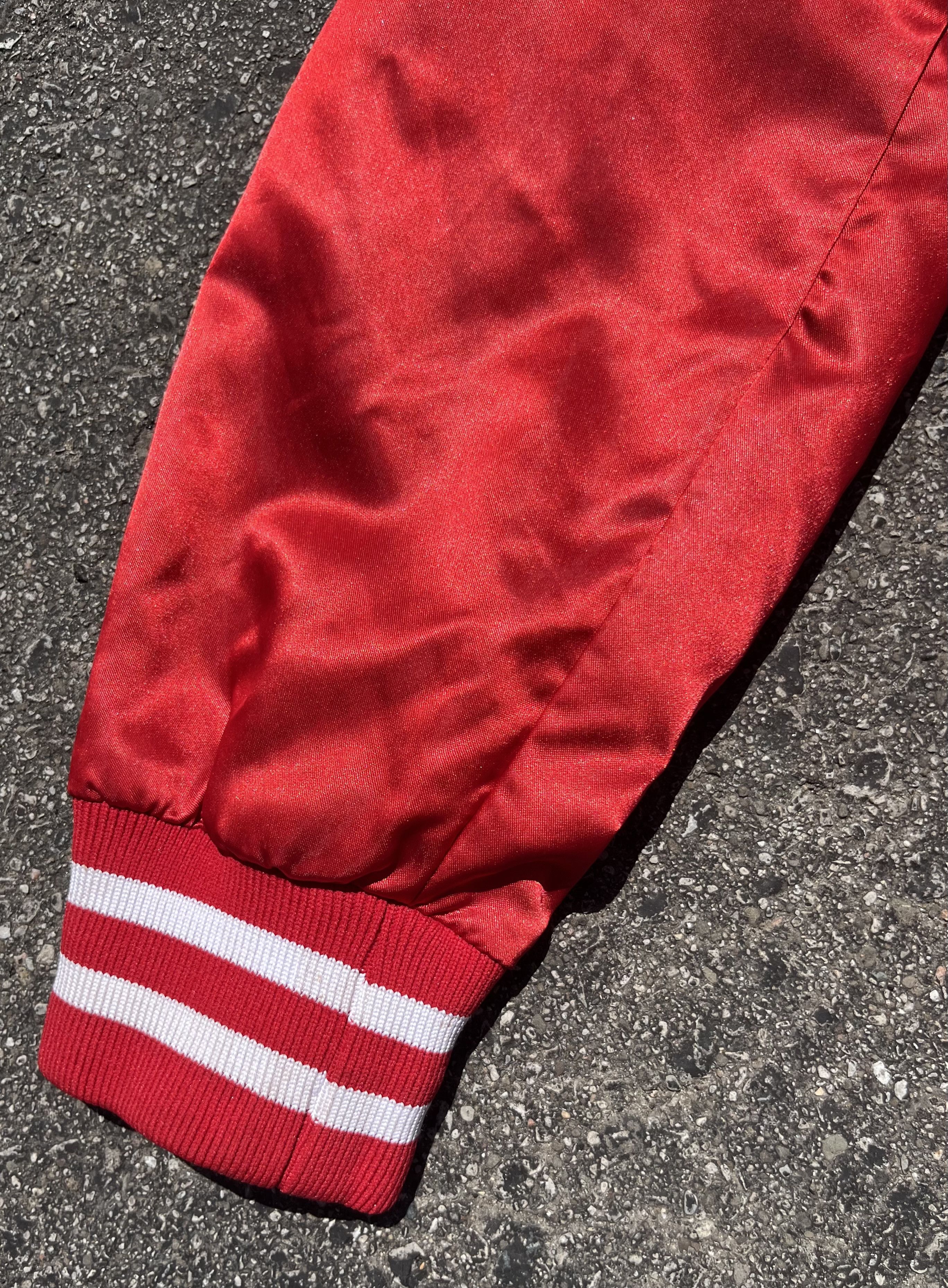 Other VINTAGE Baseball Jacket - 1980s Red Bomber Jacket Size US M / EU 48-50 / 2 - 3 Thumbnail