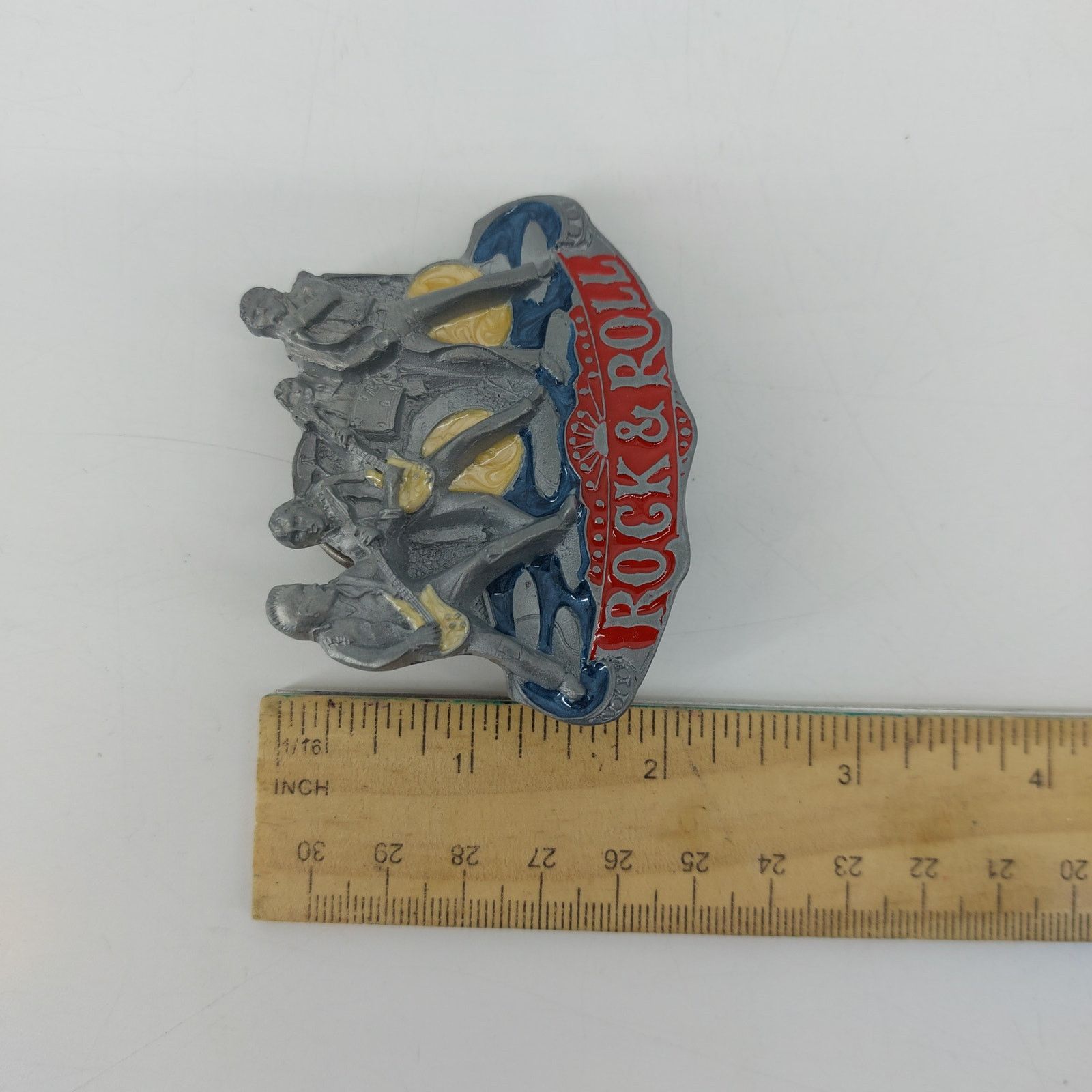 Vintage Rock & Roll Rockabily Band Belt Buckle Classic Oldies 50s Size ONE SIZE - 5 Thumbnail