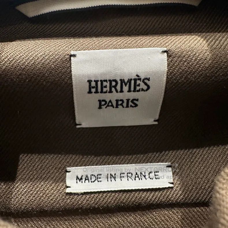 Hermes Hermes Carriage embroidery tie-front shirt Size XS / US 0-2 / IT 36-38 - 3 Thumbnail
