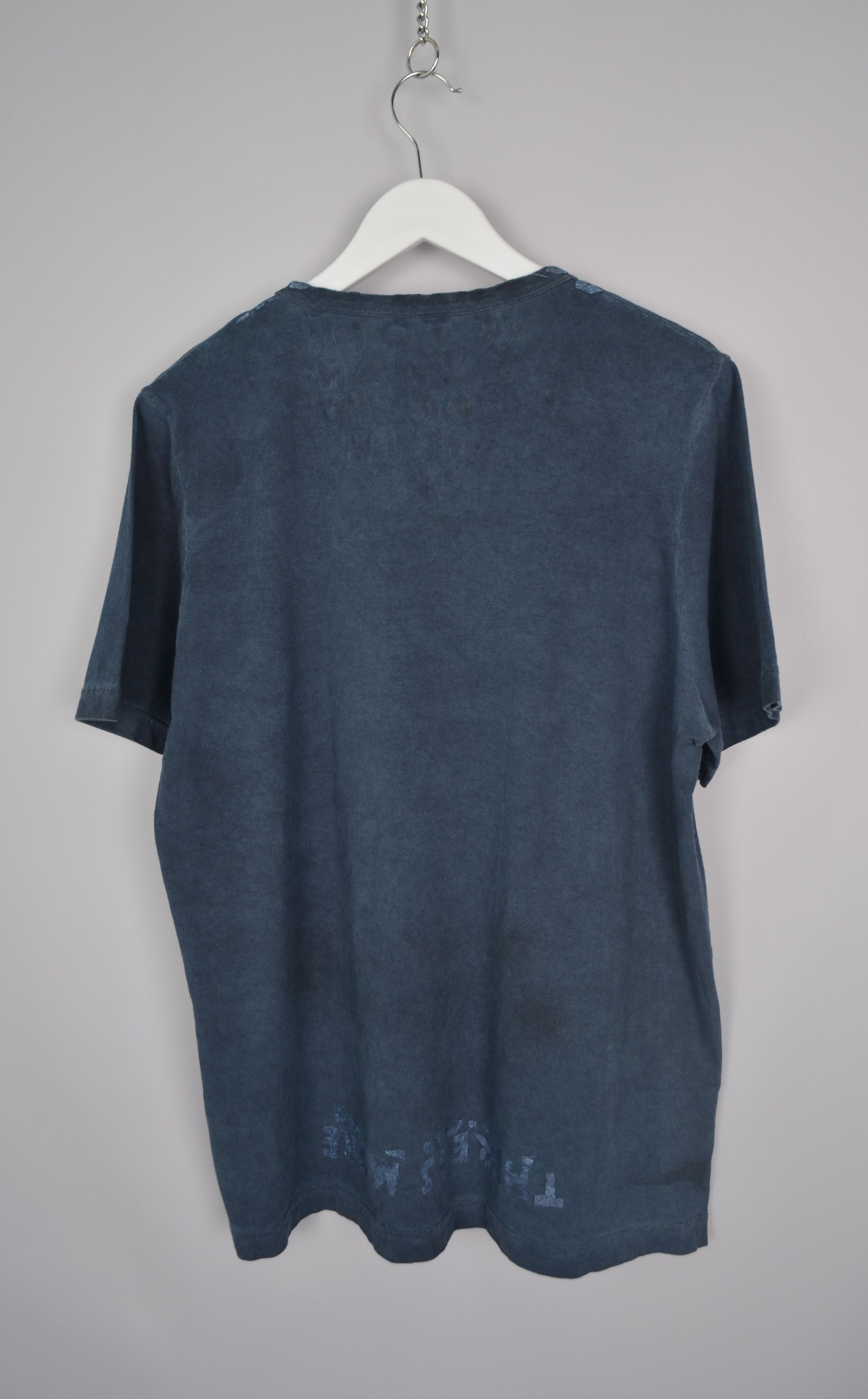 Maison Margiela Maison Martin Margiela AIDS Awareness Garment Dyed T-Shirt Size US M / EU 48-50 / 2 - 10 Thumbnail